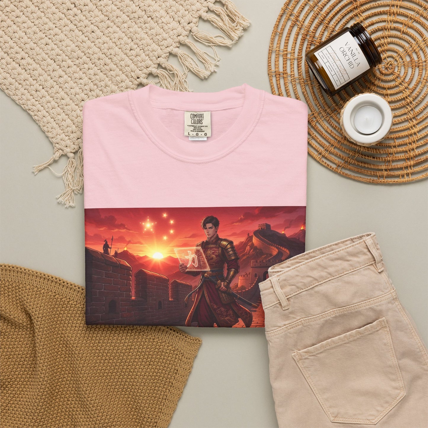 Scout Regiment Sunset T-Shirt — Anime Military Wall Scene