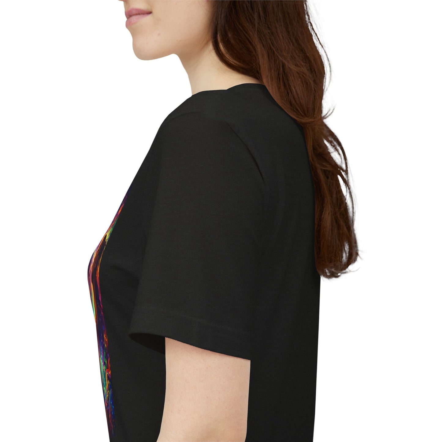 Psychedelic Session T-Shirt — Cosmic Portrait Graphic Tee