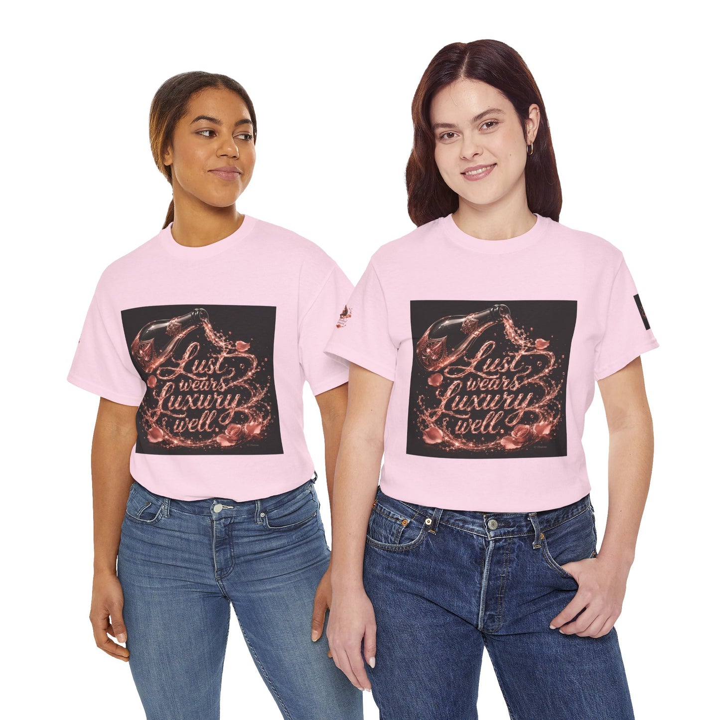 Lust Treats Luxury Well T-Shirt – Vintage Script Graphic Tee