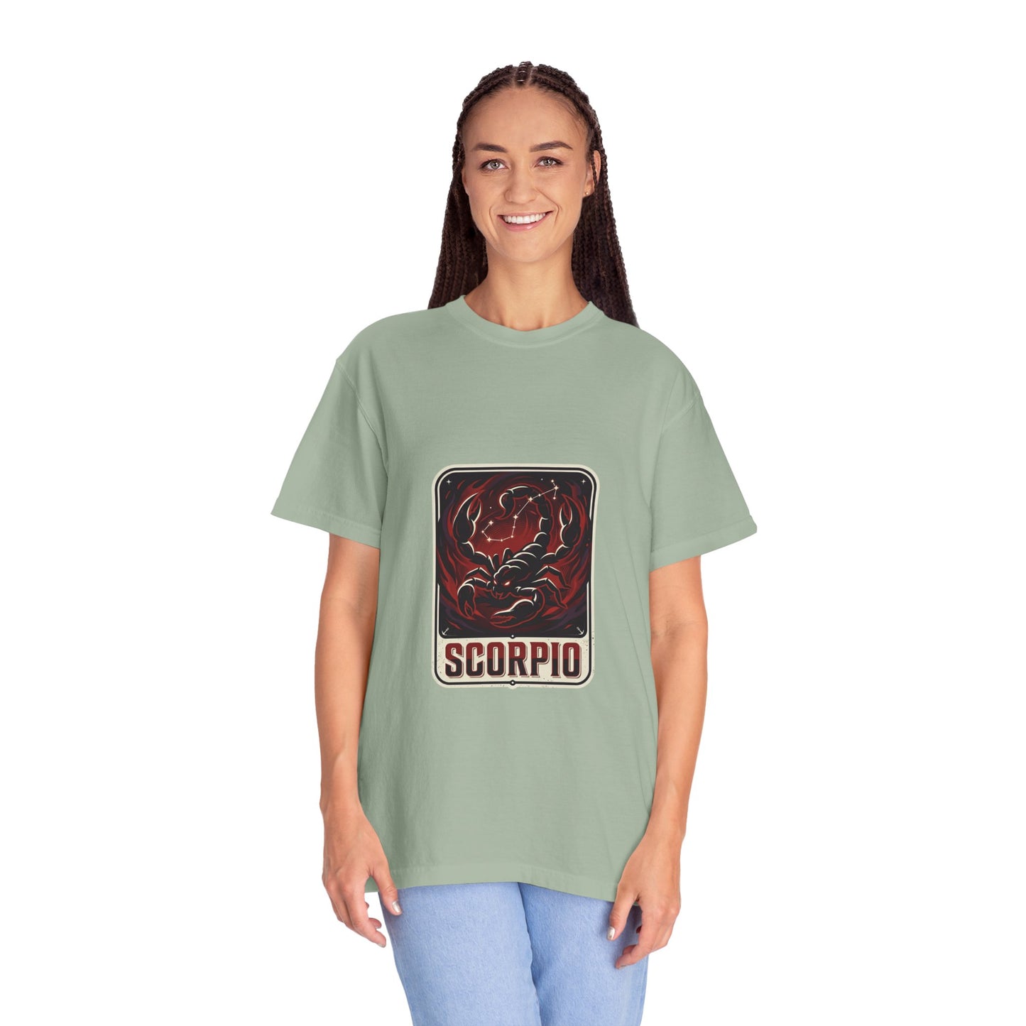 Scorpio Zodiac T-Shirt — Bold Red Scorpion Astrological Tee