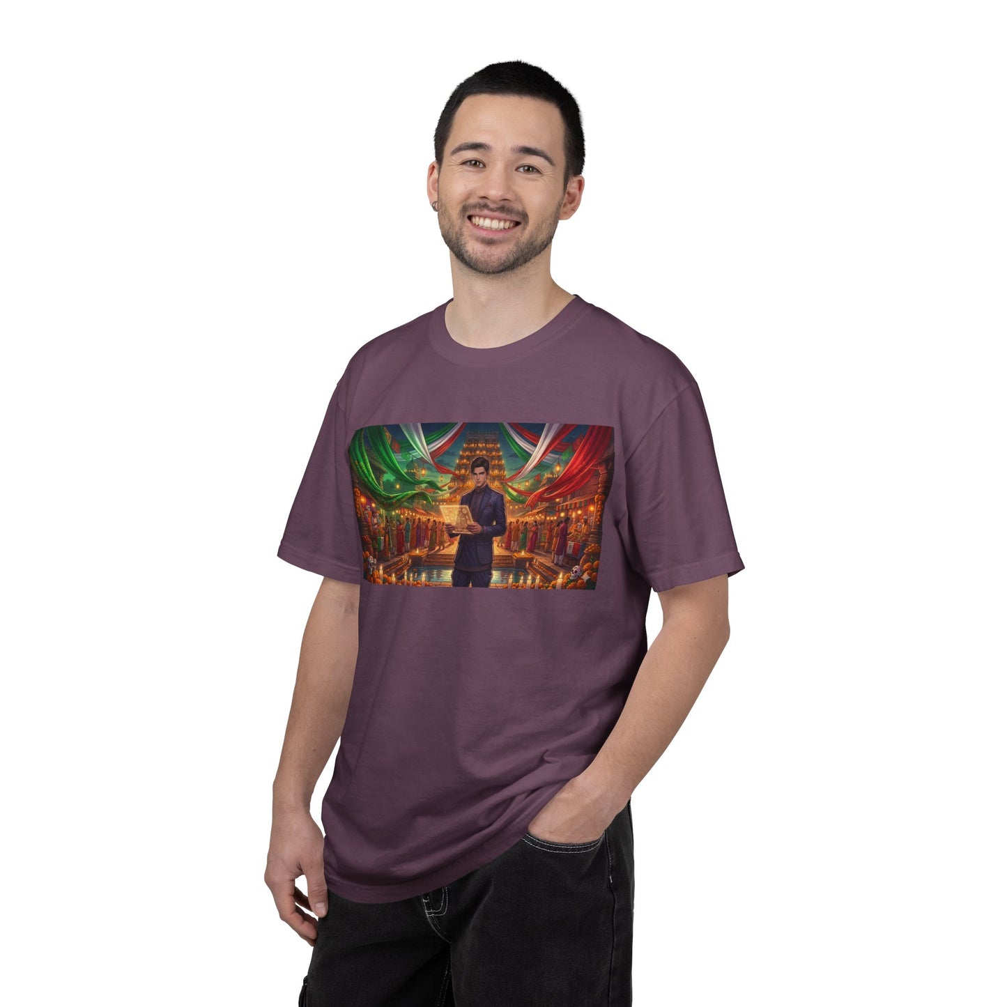 Mexican Festival Night T-Shirt — Cinematic Streets Graphic Tee