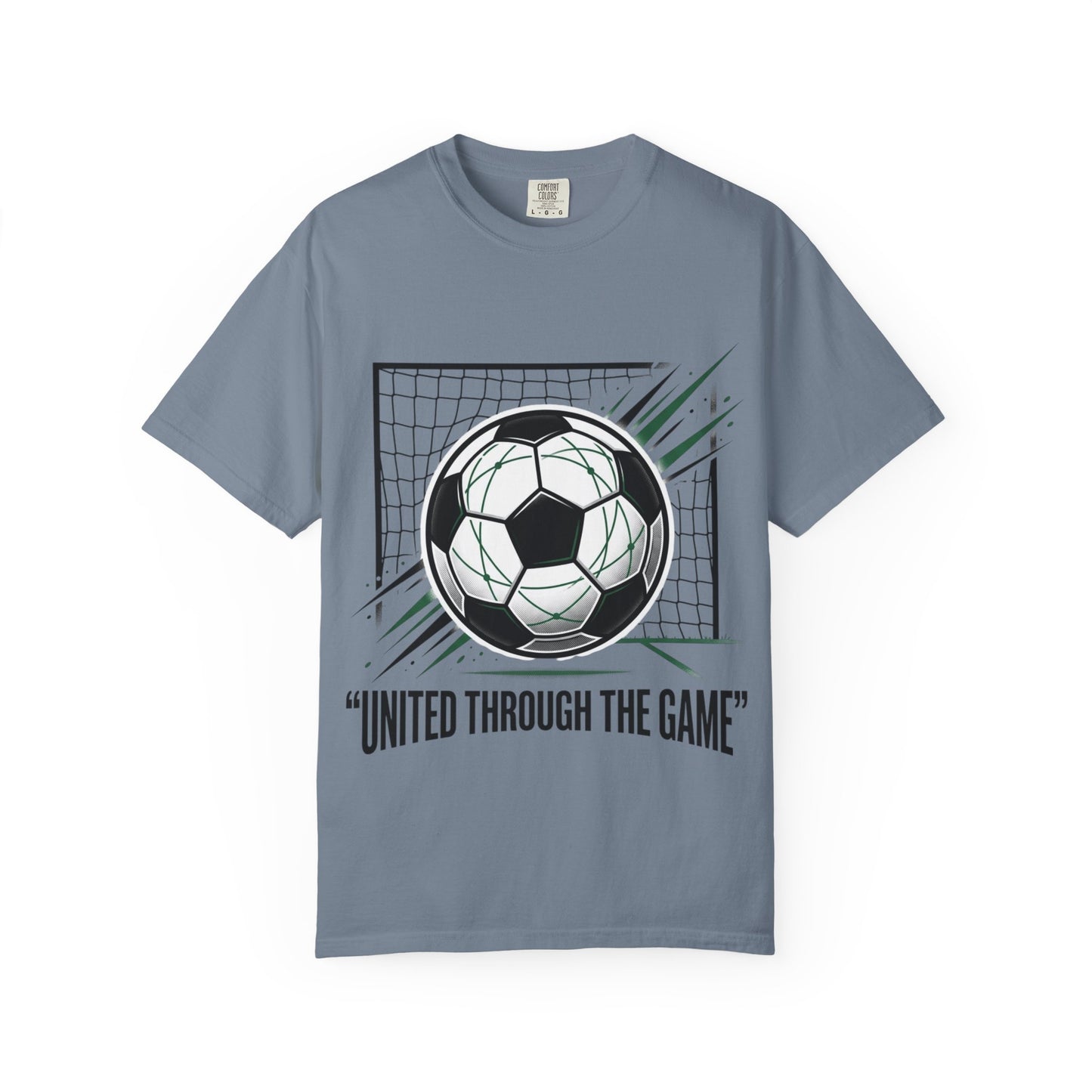 Soccer Graphic T-Shirt — "United Through The Game"