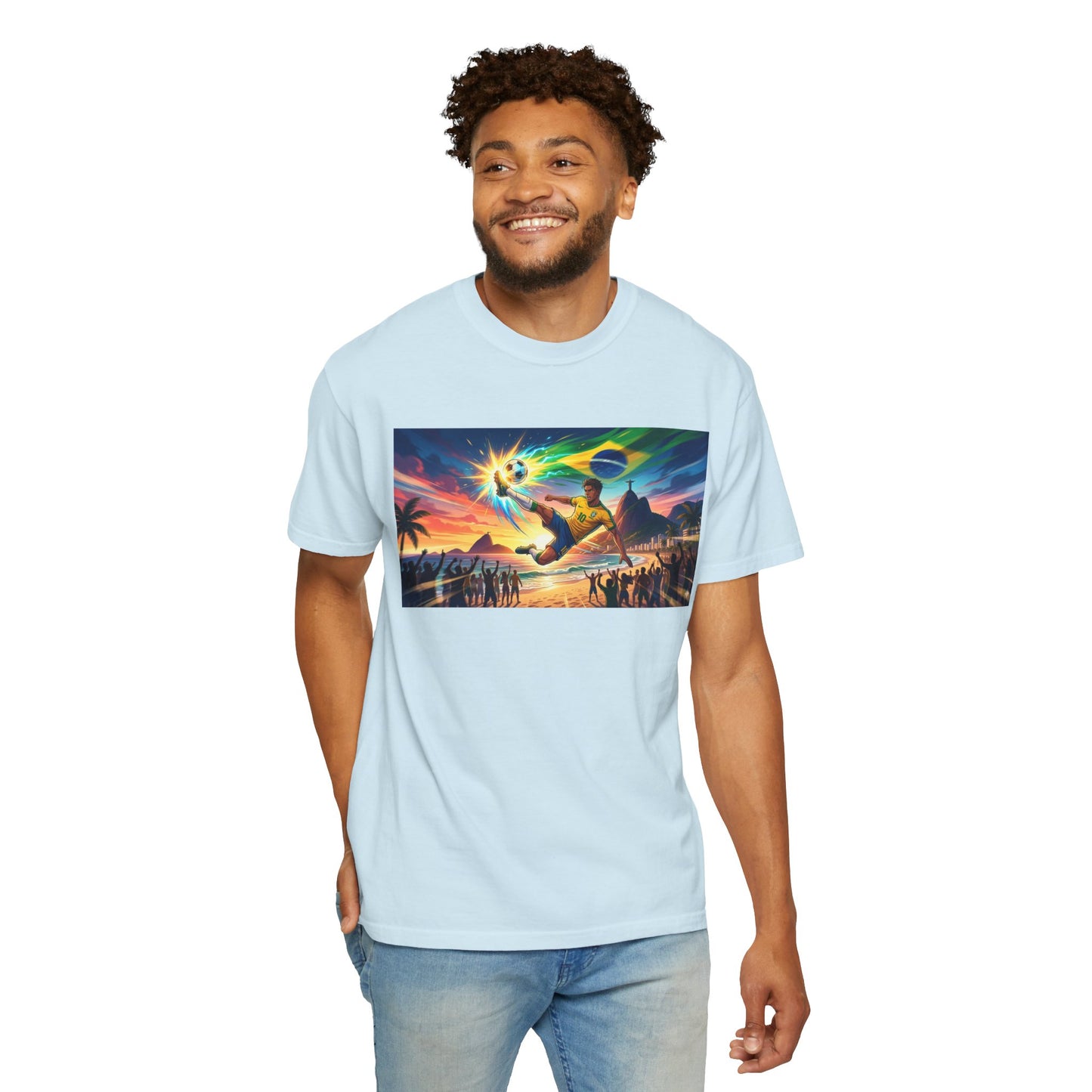 Brazil — Energy + Football Graphic T-Shirt