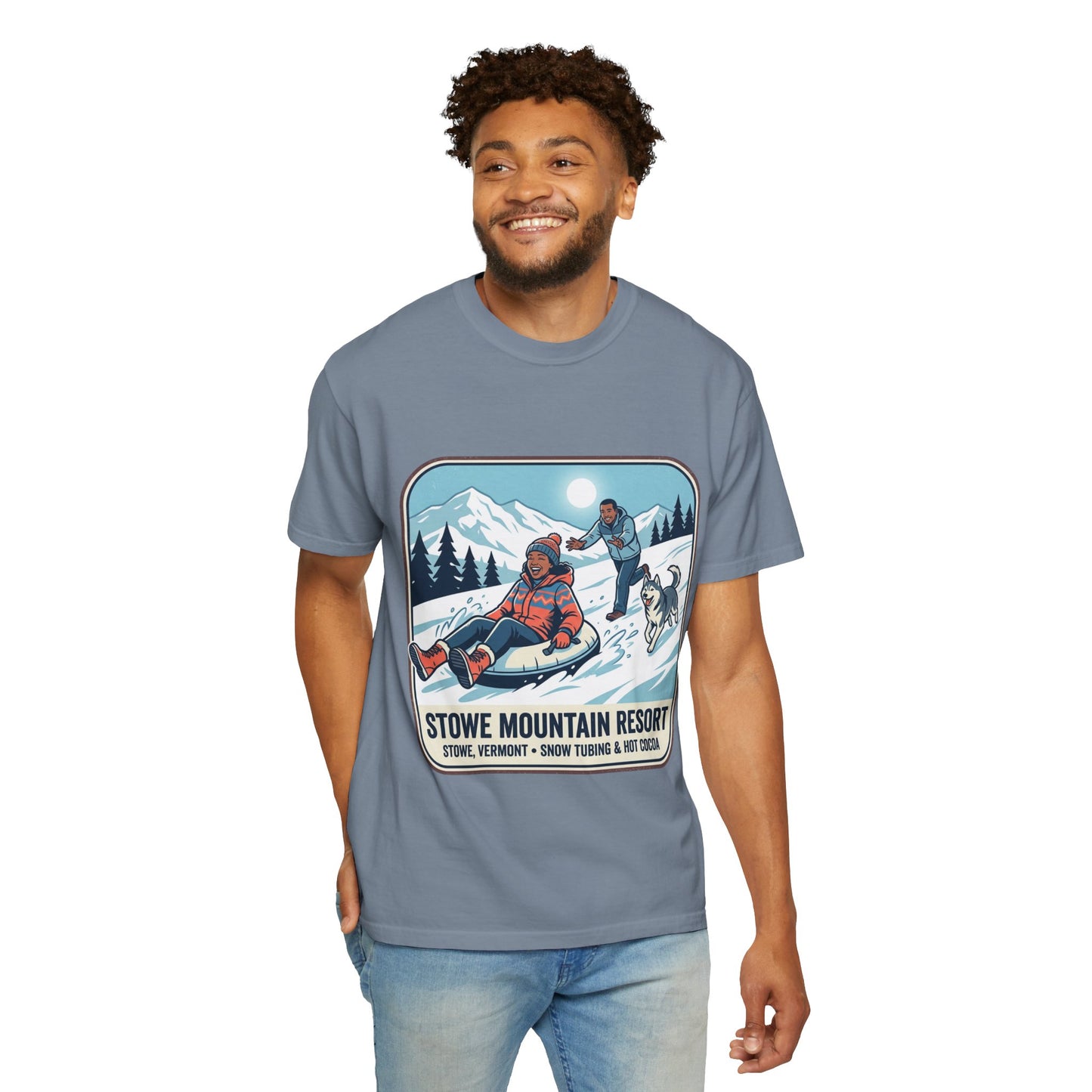 Stowe Mountain Resort Snow Tubing T-Shirt