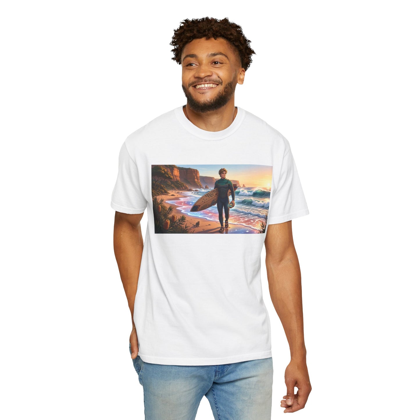 Surfer at Sunset T-Shirt