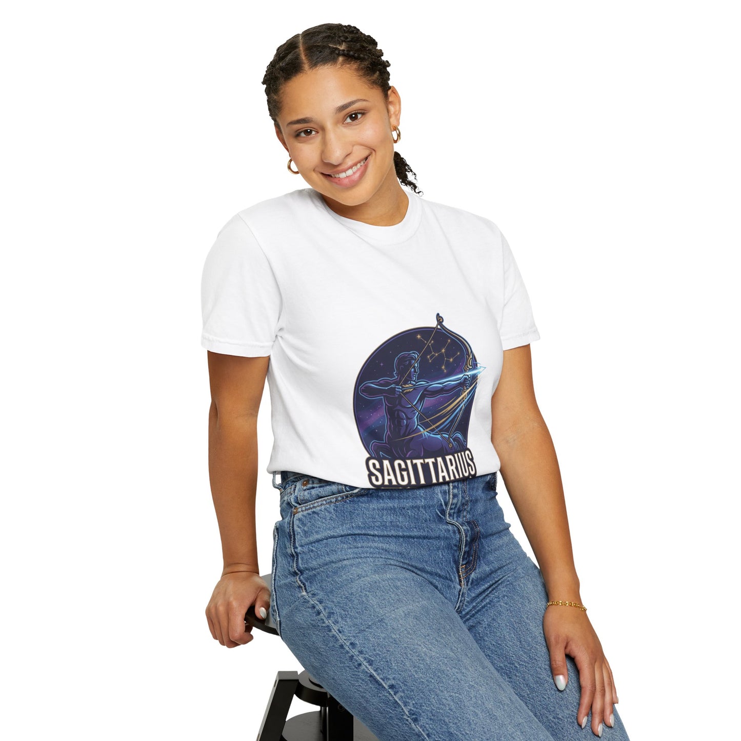 Sagittarius Archer Zodiac T‑Shirt — Astrology Constellation Graphic Tee