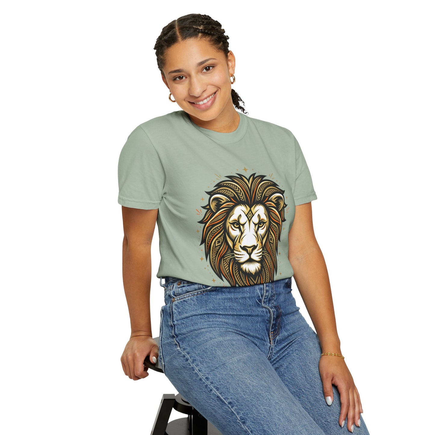 Leo Zodiac Lion T-Shirt — Bold Astrology Graphic Tee