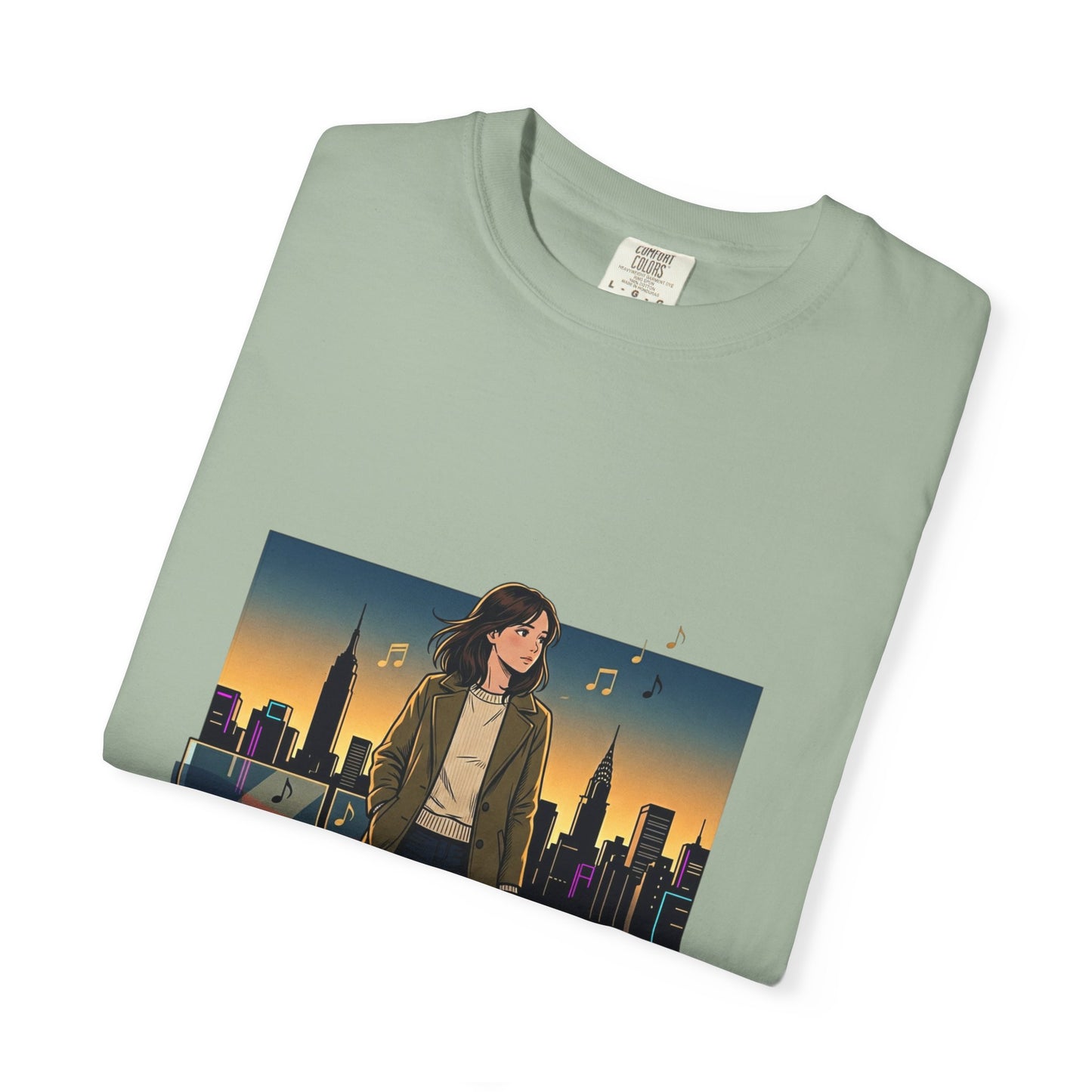 GLOBAL ENERGY: HER CITY, HER STORY— City Sunset Graphic T-Shirt