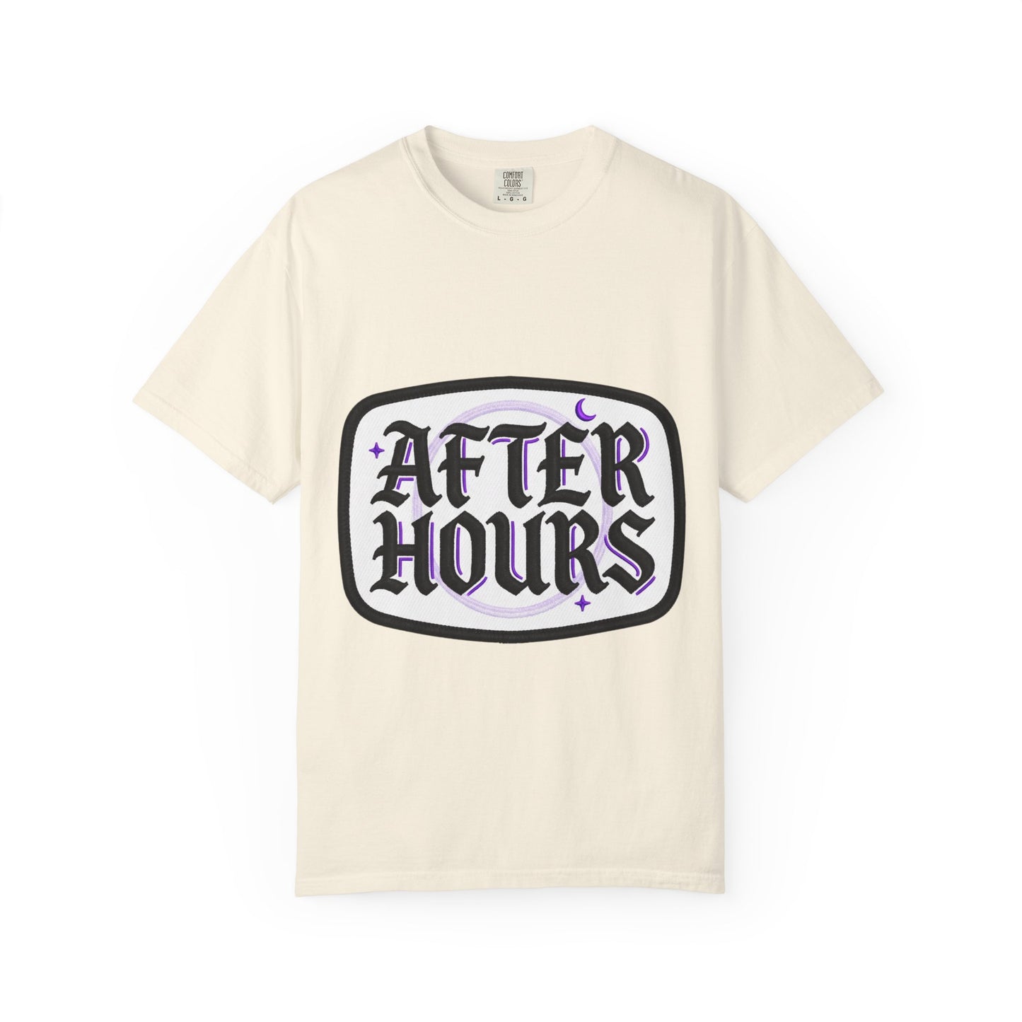 After Hours Graphic T-Shirt — Gothic Moon Lounge Tee