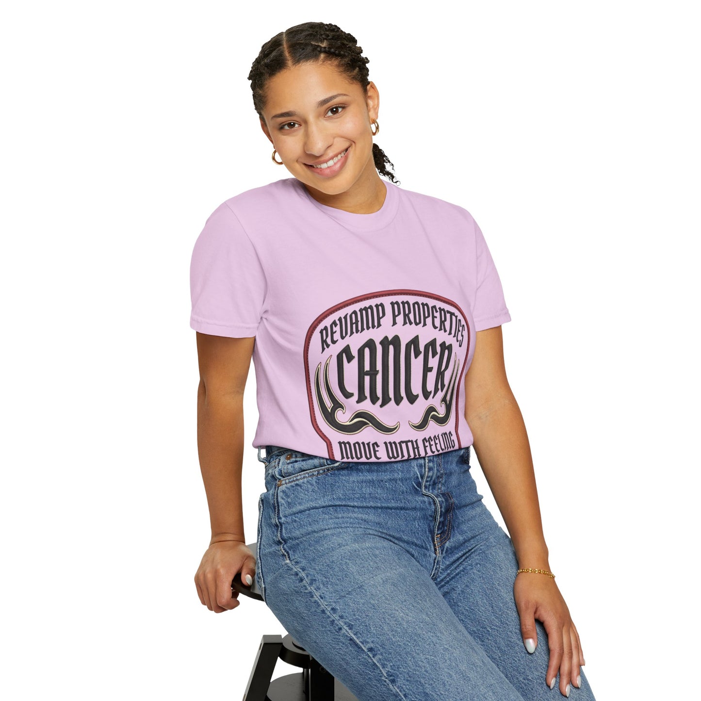 Cancer Zodiac T-Shirt — 'Move With Feeling' Astrology Tee