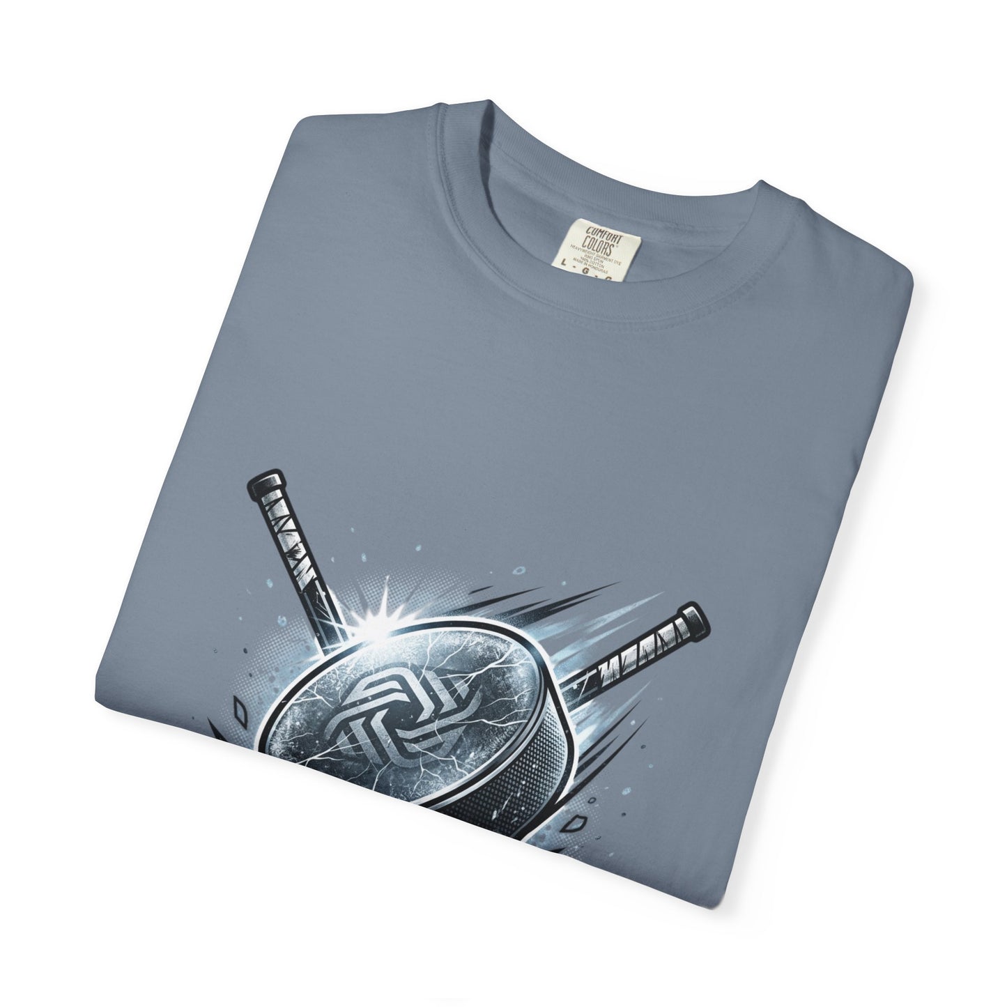 Hockey Graphic Tee — "United Through the Game" Team Spirit T-Shirt
