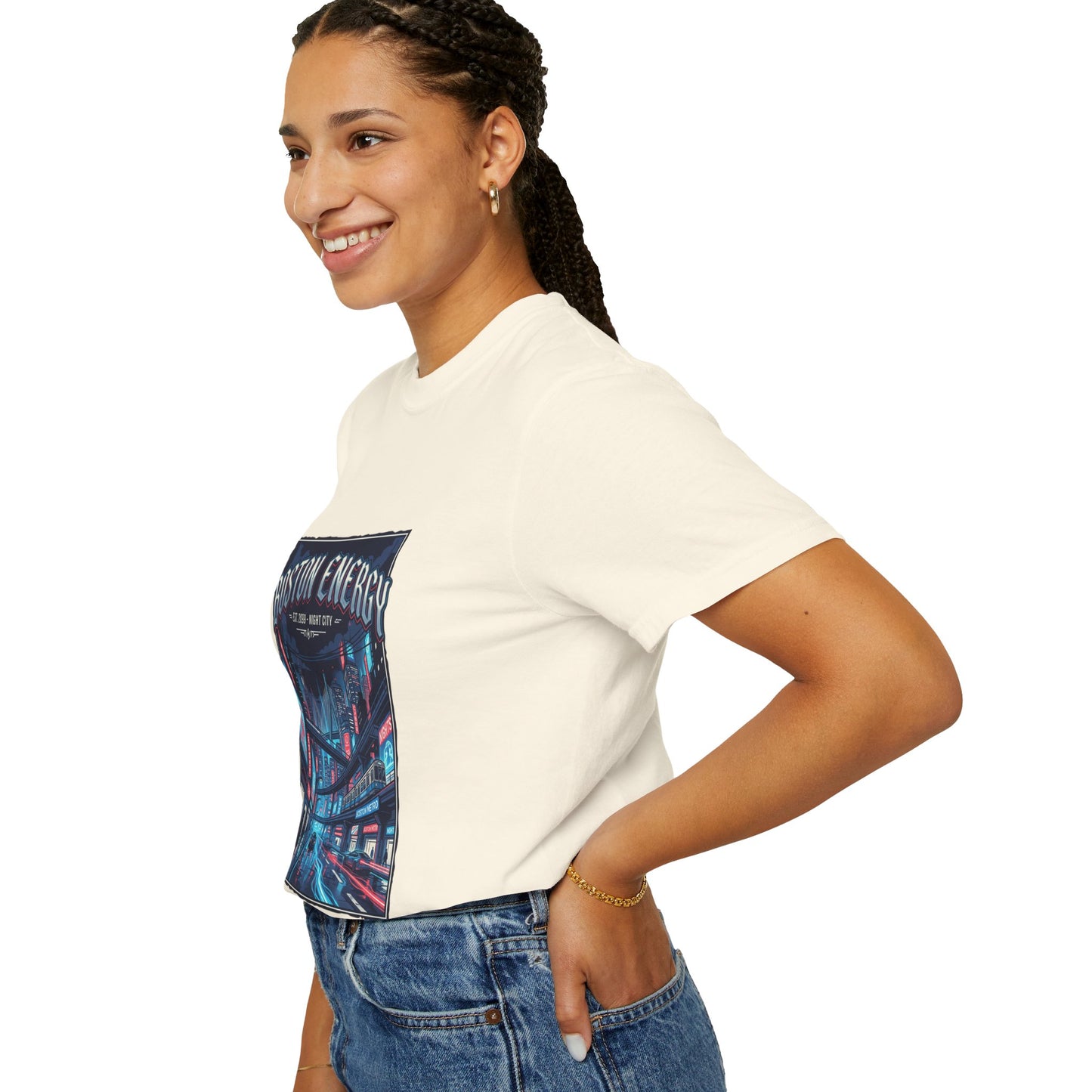 Boston Energy Graphic T-Shirt — Neon City Streetwear