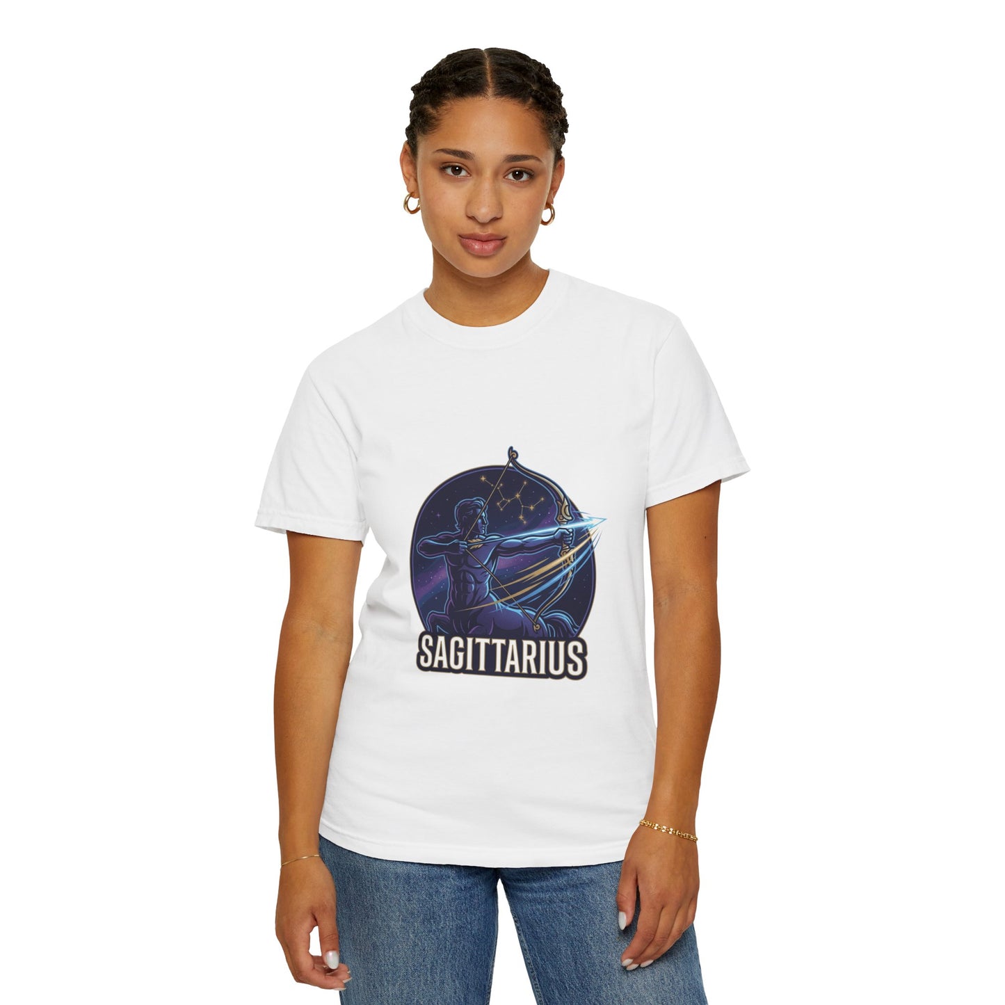Sagittarius Archer Zodiac T‑Shirt — Astrology Constellation Graphic Tee