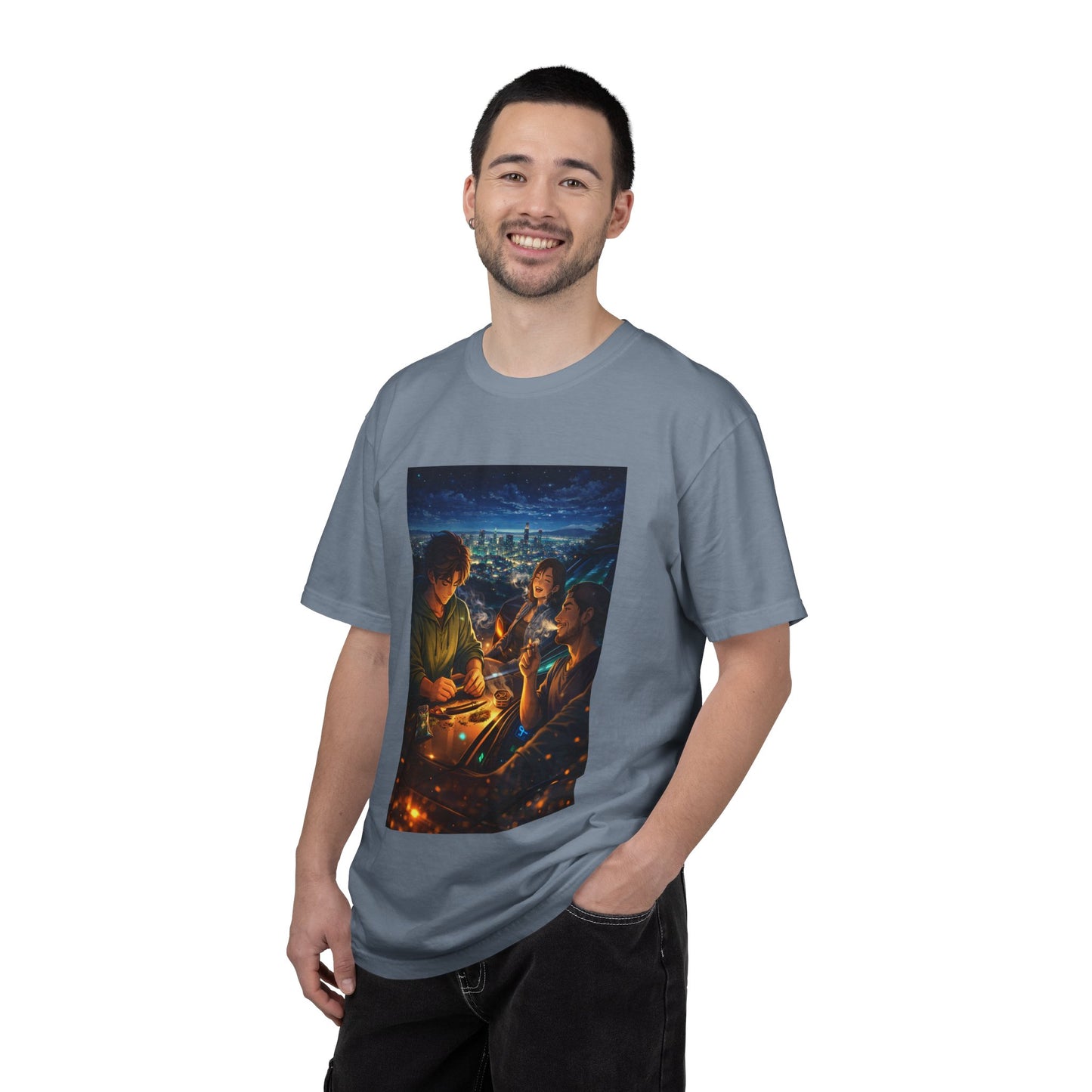 ROAD TRIP SMOKE SESSION-Unisex Garment-Dyed T-shirt