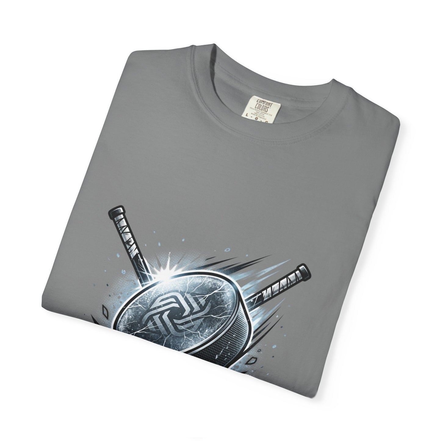 Hockey Graphic Tee — "United Through the Game" Team Spirit T-Shirt