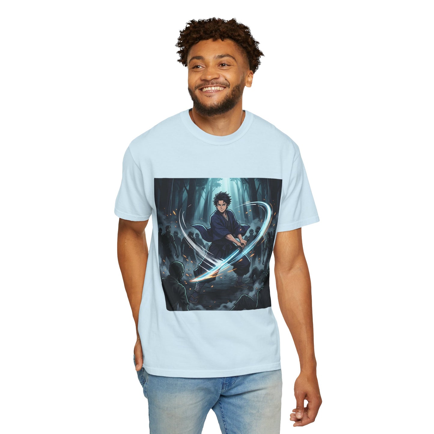 Mage Battlemage T‑Shirt — Fantasy Wizard Magic Sword Illustration Tee