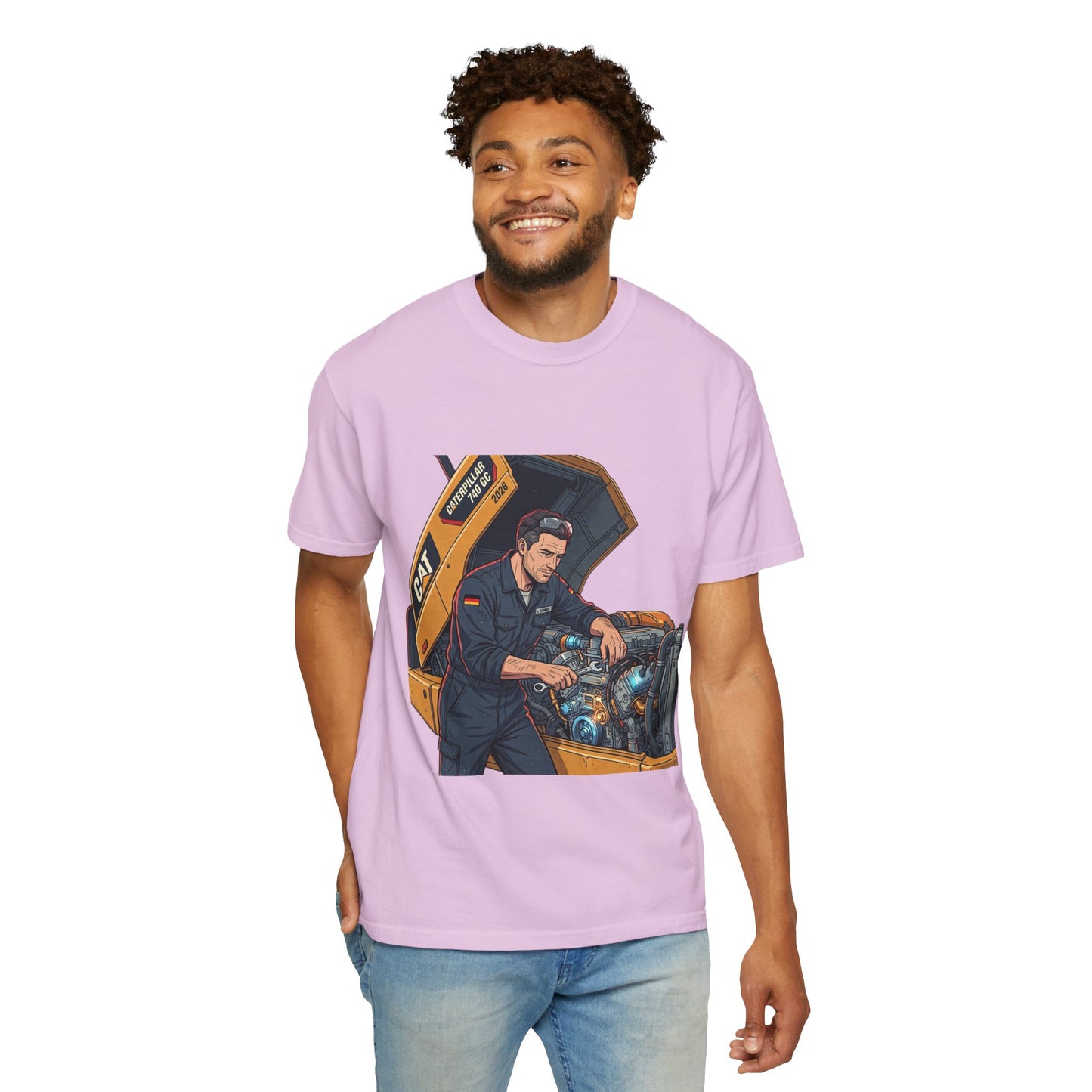 Mechanic Garage T-Shirt — Vintage Auto Technician Illustration