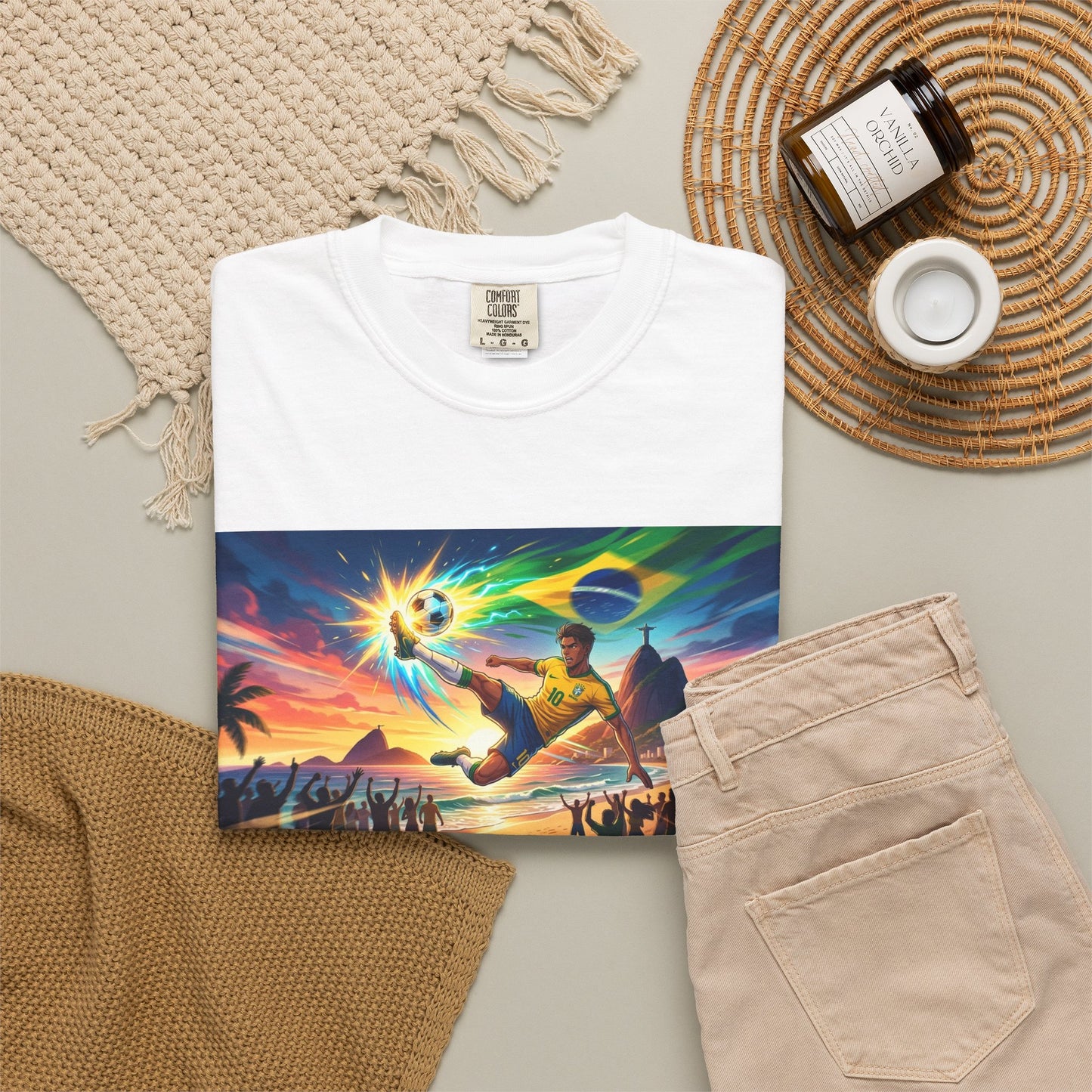 Brazil — Energy + Football Graphic T-Shirt