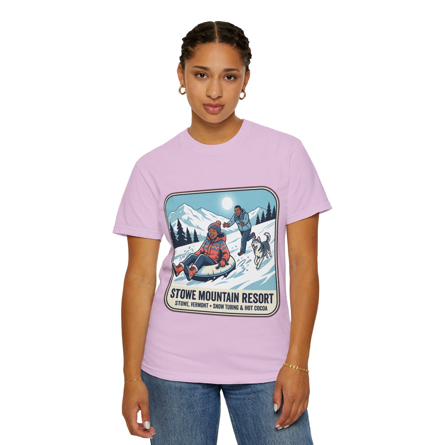 Stowe Mountain Resort Snow Tubing T-Shirt