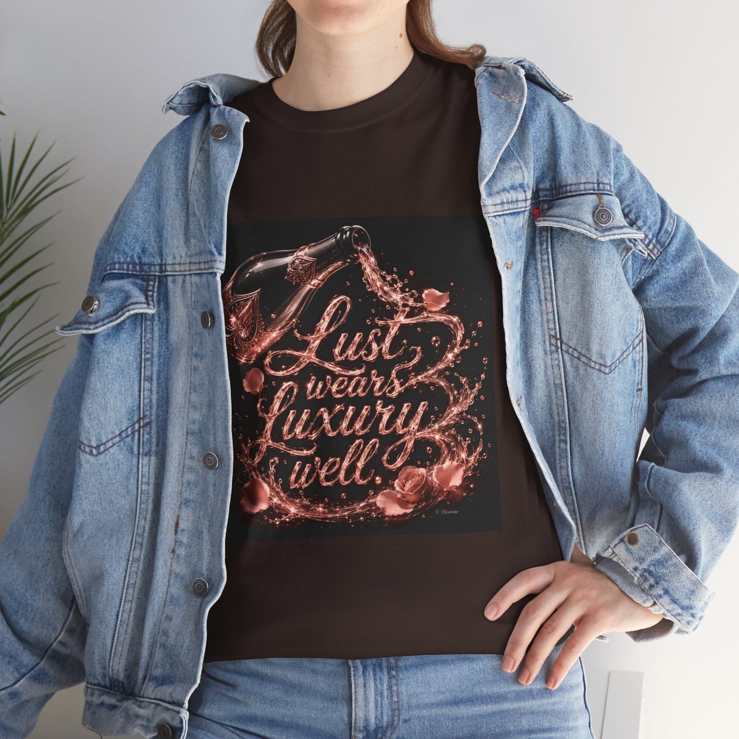 Lust Treats Luxury Well T-Shirt – Vintage Script Graphic Tee