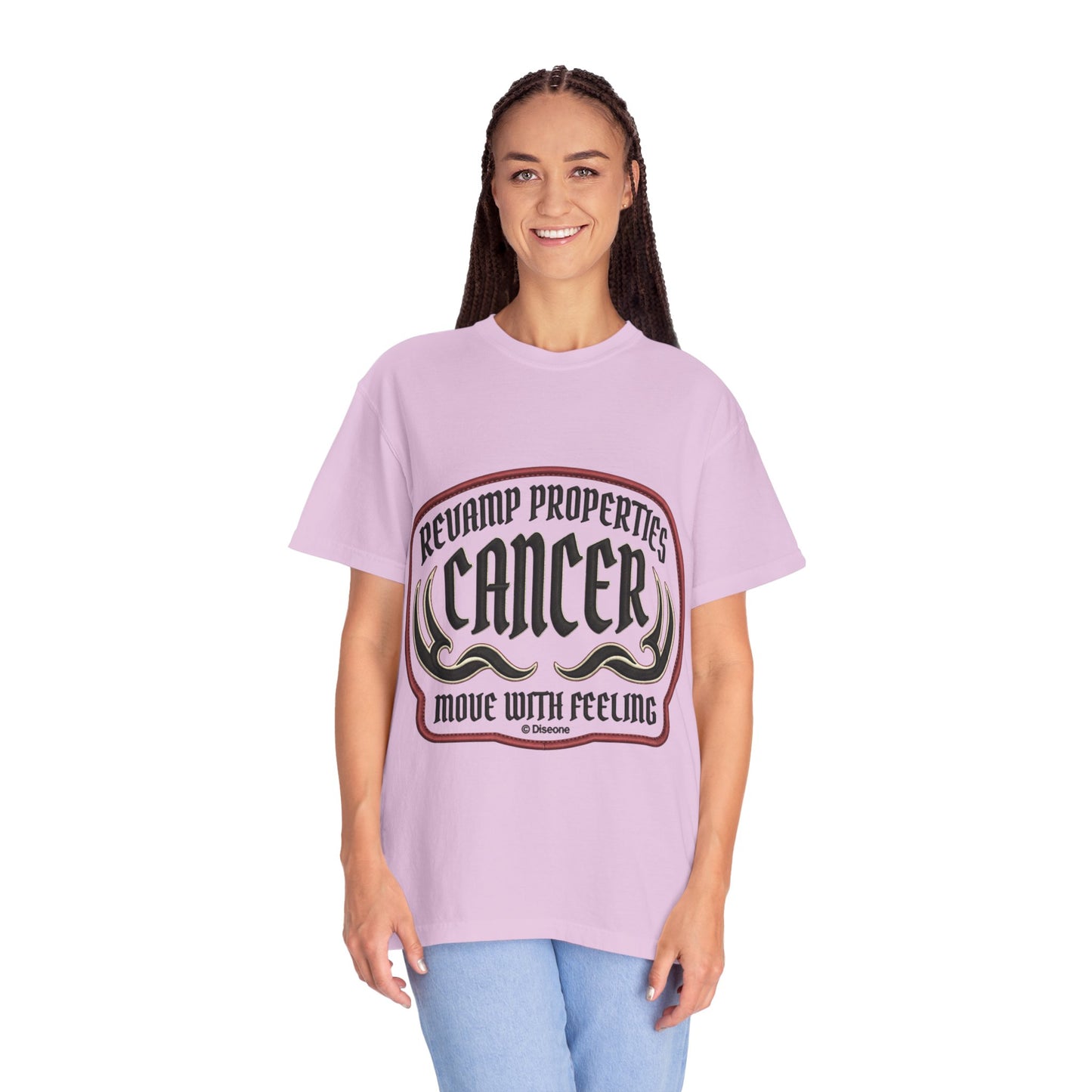 Cancer Zodiac T-Shirt — 'Move With Feeling' Astrology Tee