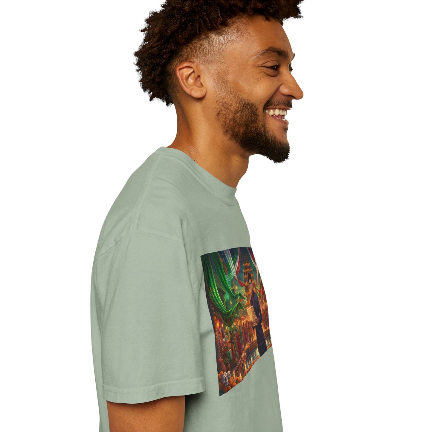 Mexican Festival Night T-Shirt — Cinematic Streets Graphic Tee