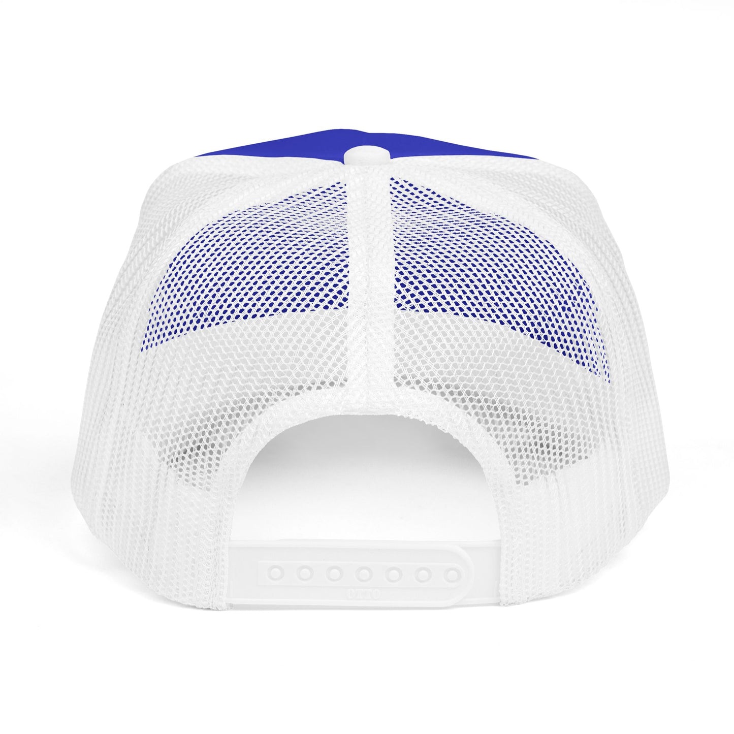 After Hours Foam Trucker Hat – Retro Gothic Embroidered Patch Cap