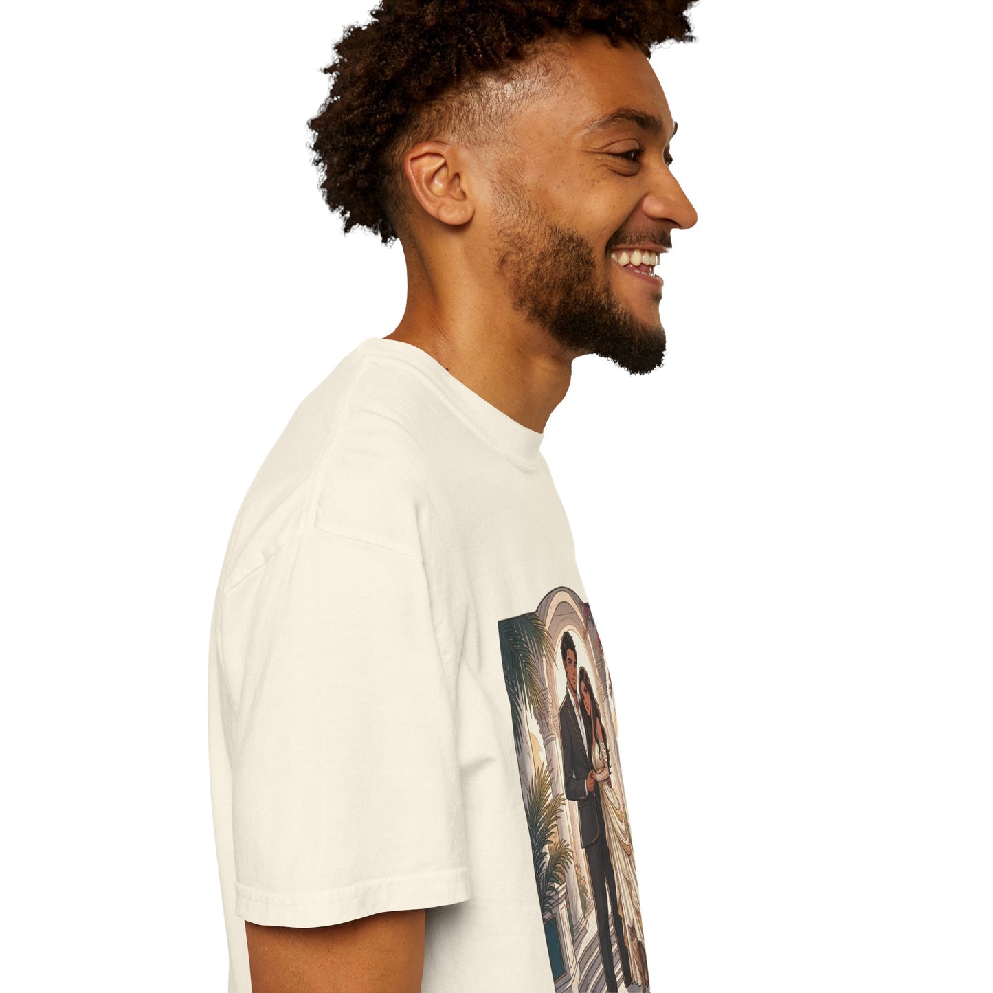 Romantic Vintage Wedding Portrait T-Shirt — "In Every Lifetime, I'd Find You"