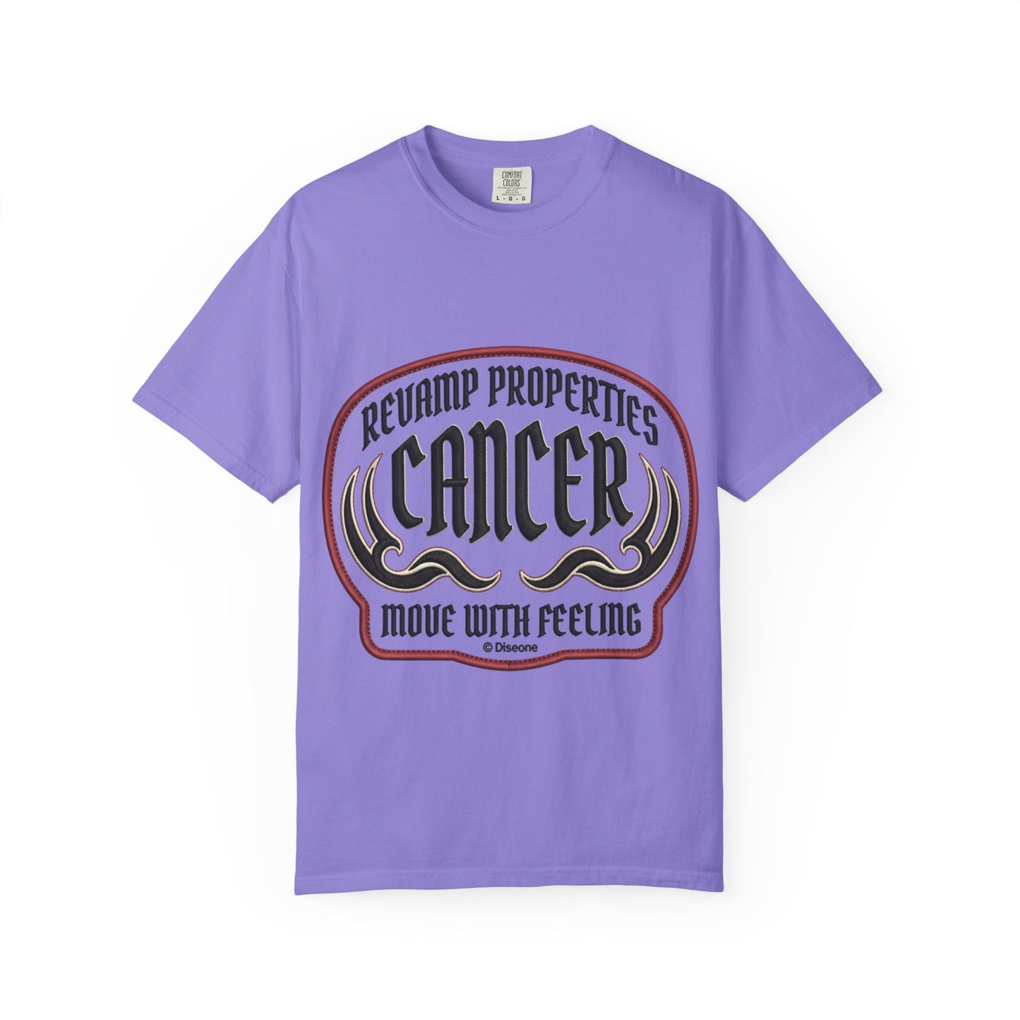 Cancer Zodiac T-Shirt — 'Move With Feeling' Astrology Tee