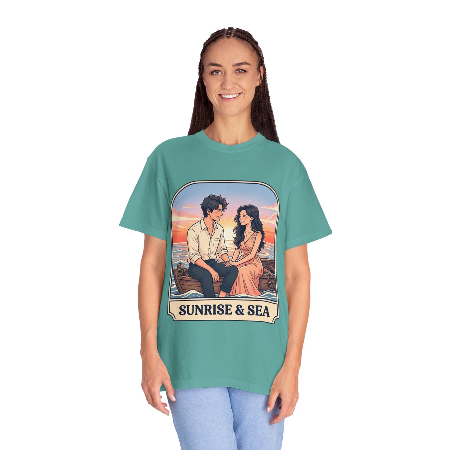 Sunrise & Sea Romantic Beach T-Shirt