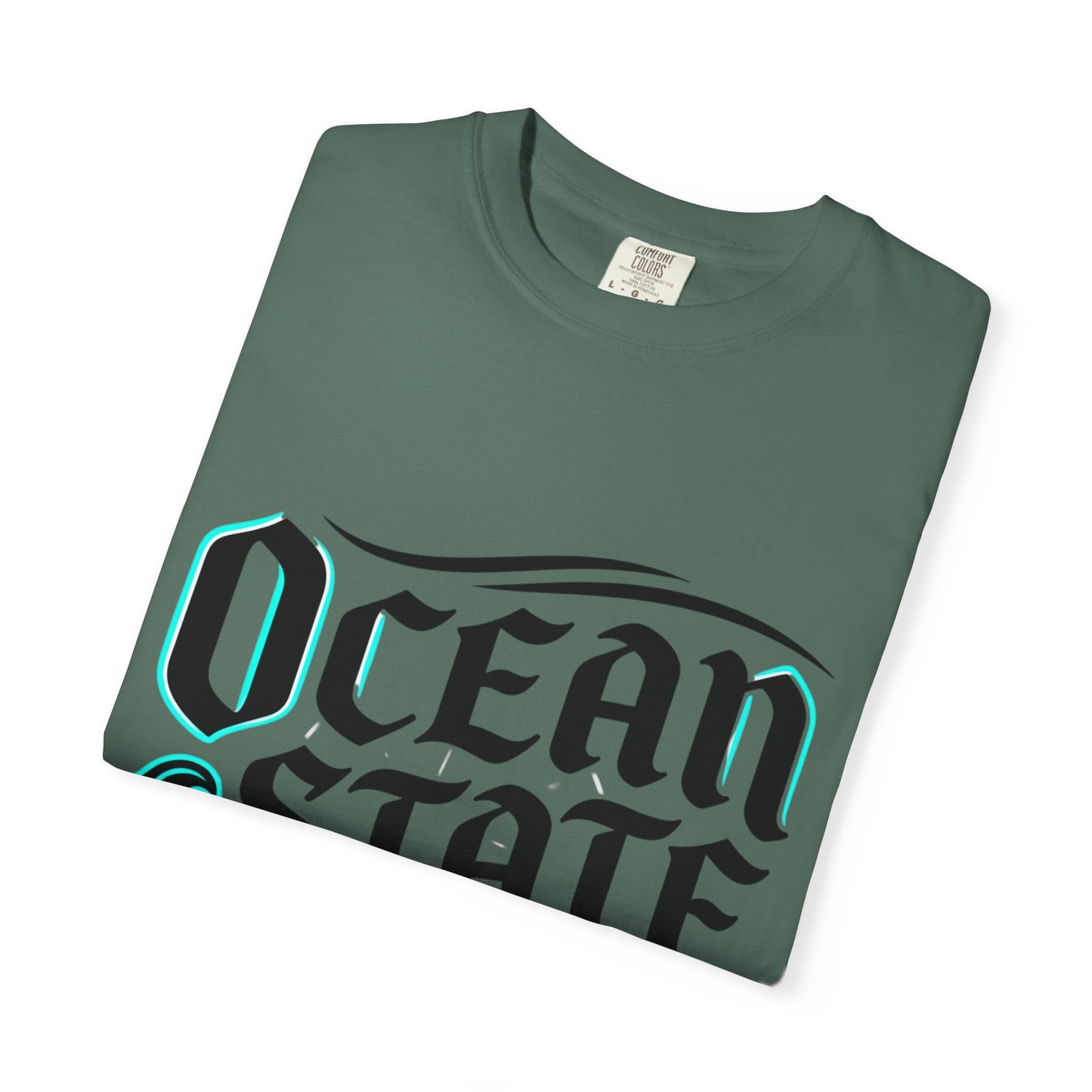 Ocean State Energy T-Shirt — Nautical Script Graphic Tee