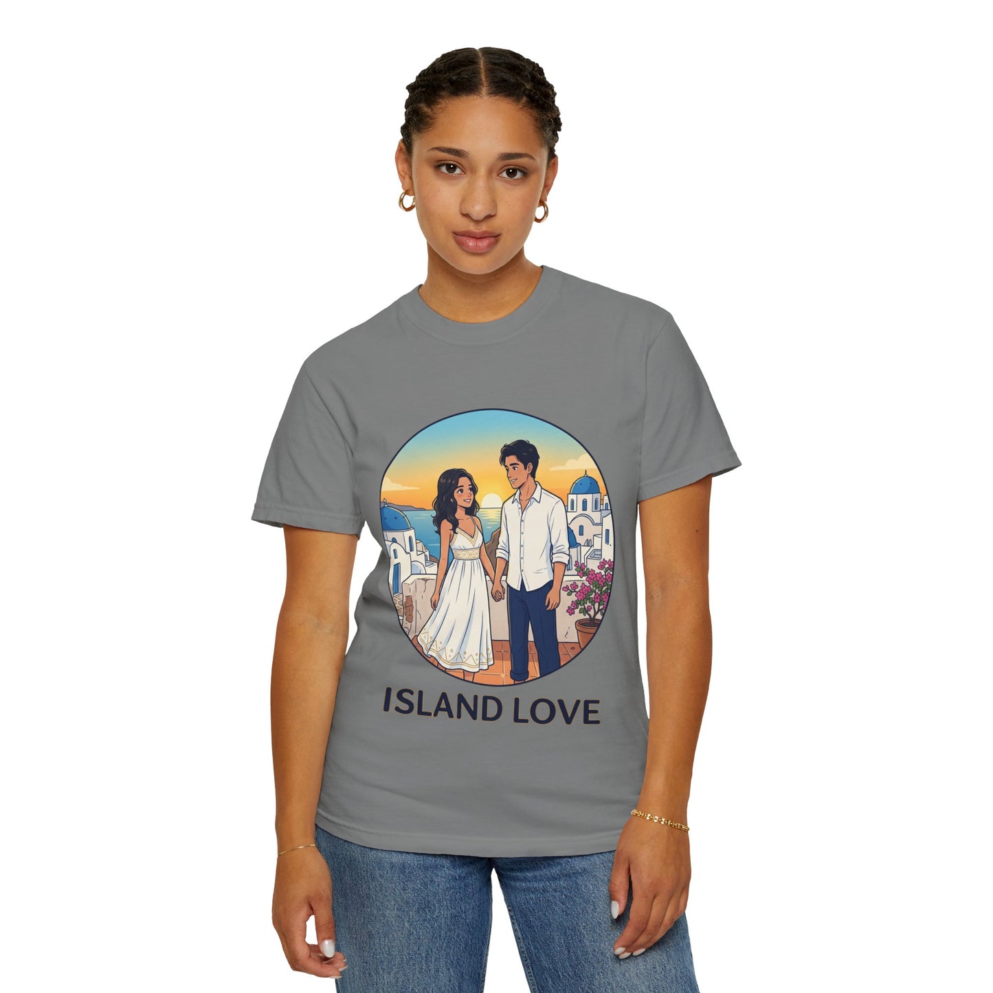 Island Love T-Shirt — Romantic Couples Vacation Tee