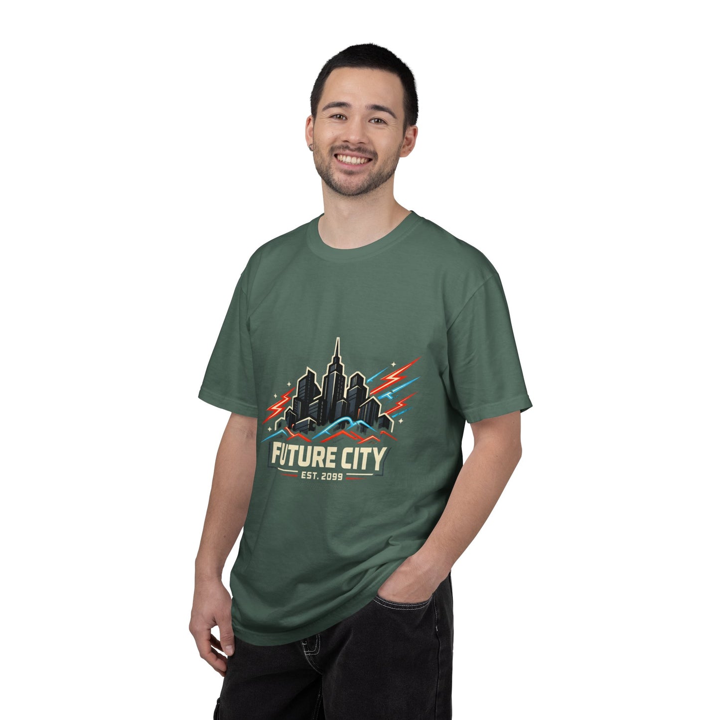 Future City T-Shirt — Retro Skyline Graphic Tee