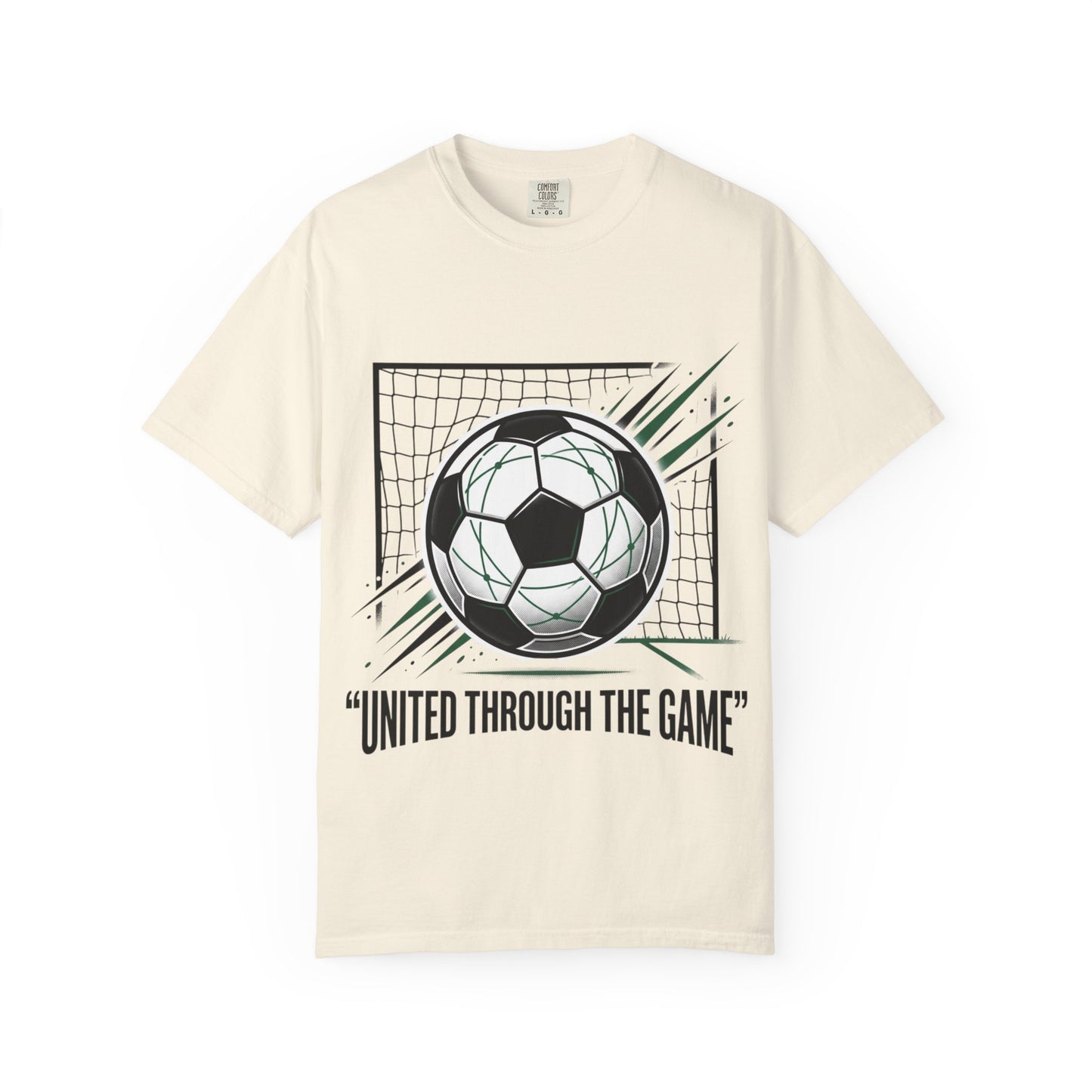 Soccer Graphic T-Shirt — "United Through The Game"