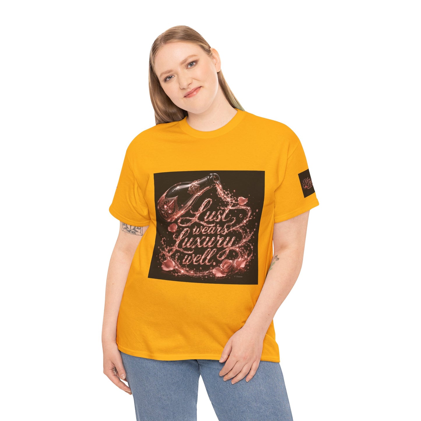 Lust Treats Luxury Well T-Shirt – Vintage Script Graphic Tee