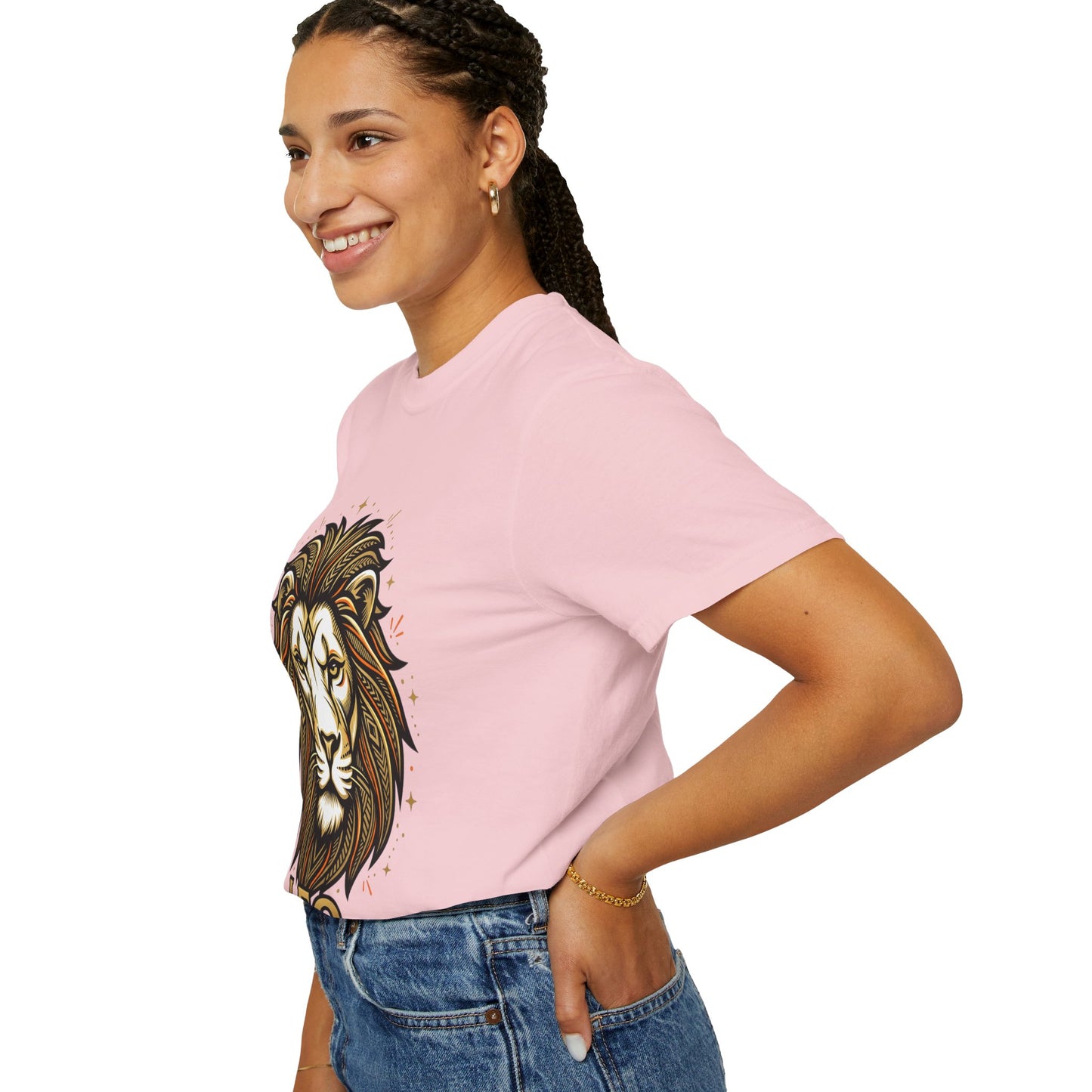Leo Zodiac Lion T-Shirt — Bold Astrology Graphic Tee