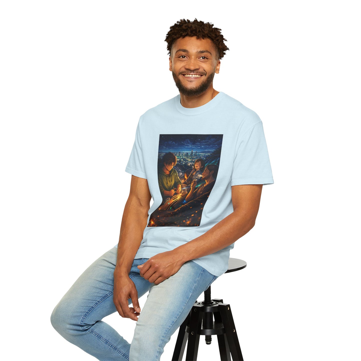 ROAD TRIP SMOKE SESSION-Unisex Garment-Dyed T-shirt
