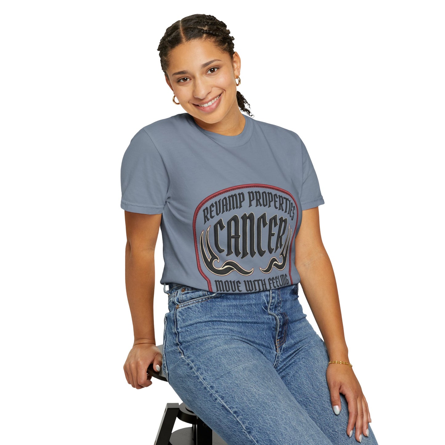 Cancer Zodiac T-Shirt — 'Move With Feeling' Astrology Tee