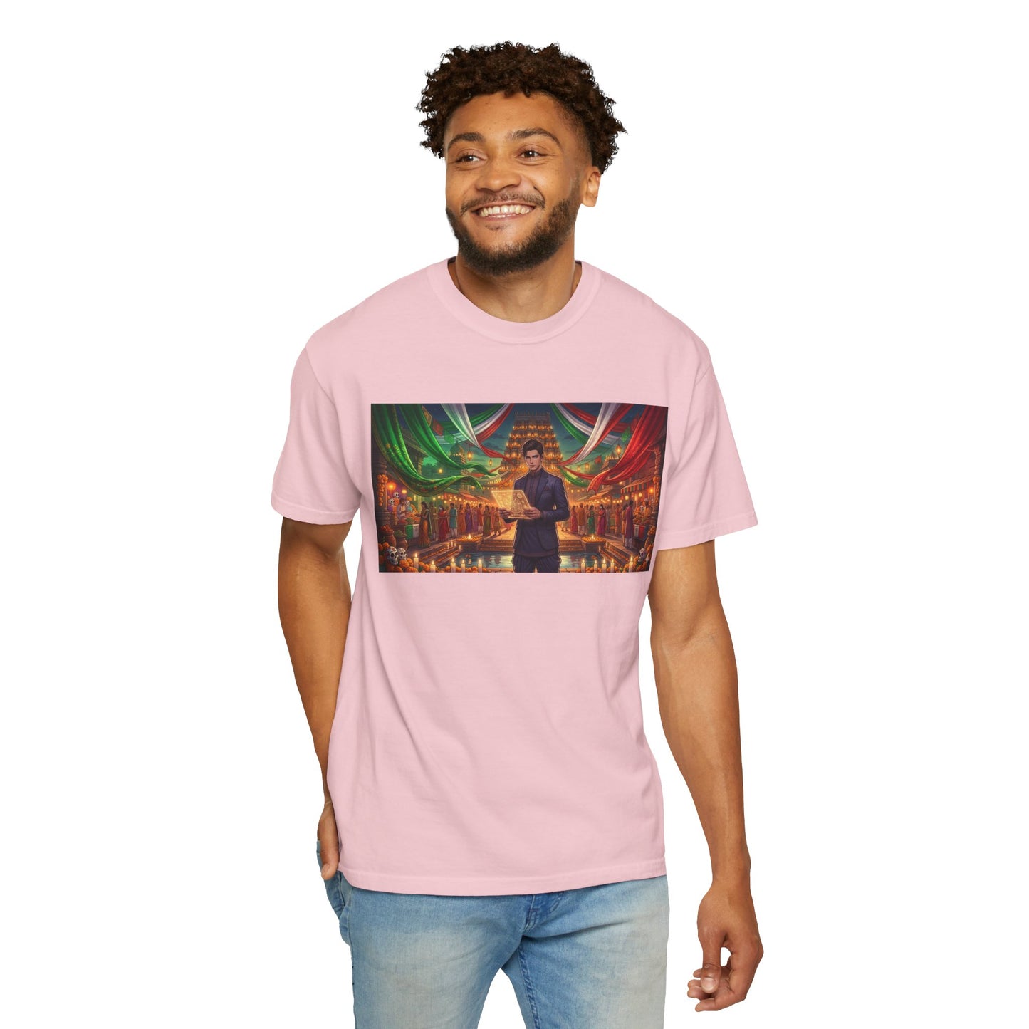 Mexican Festival Night T-Shirt — Cinematic Streets Graphic Tee
