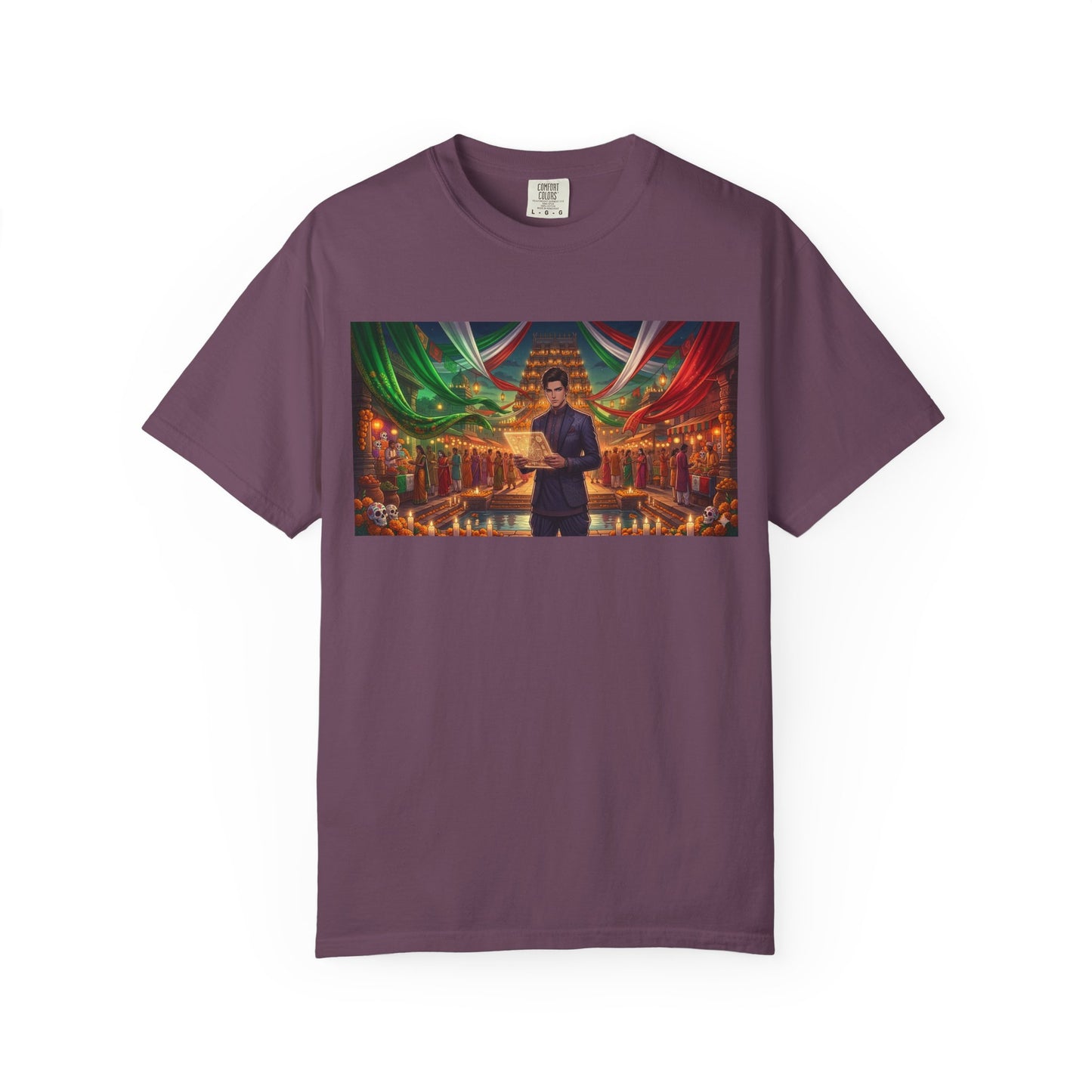 Mexican Festival Night T-Shirt — Cinematic Streets Graphic Tee