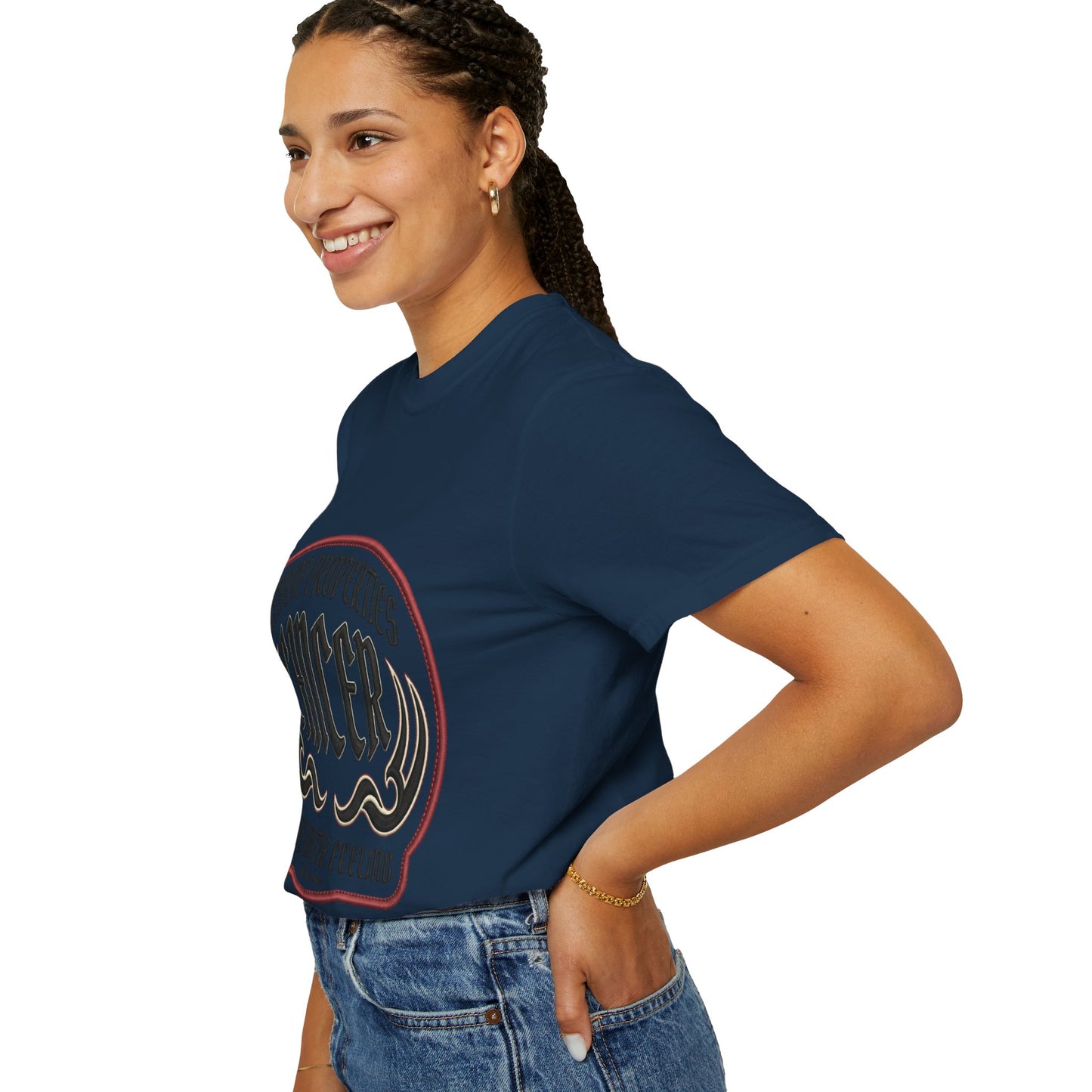 Cancer Zodiac T-Shirt — 'Move With Feeling' Astrology Tee