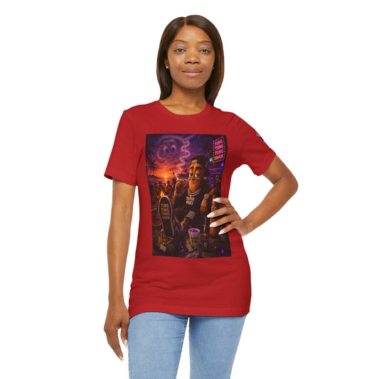 Tung Tung Tung Sahur T-Shirt — "Summertime Vibes" Retro Beach Party Graphic Tee