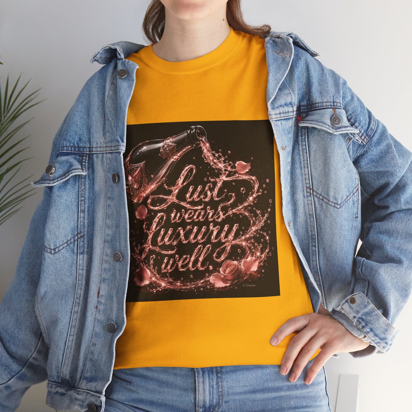 Lust Treats Luxury Well T-Shirt – Vintage Script Graphic Tee