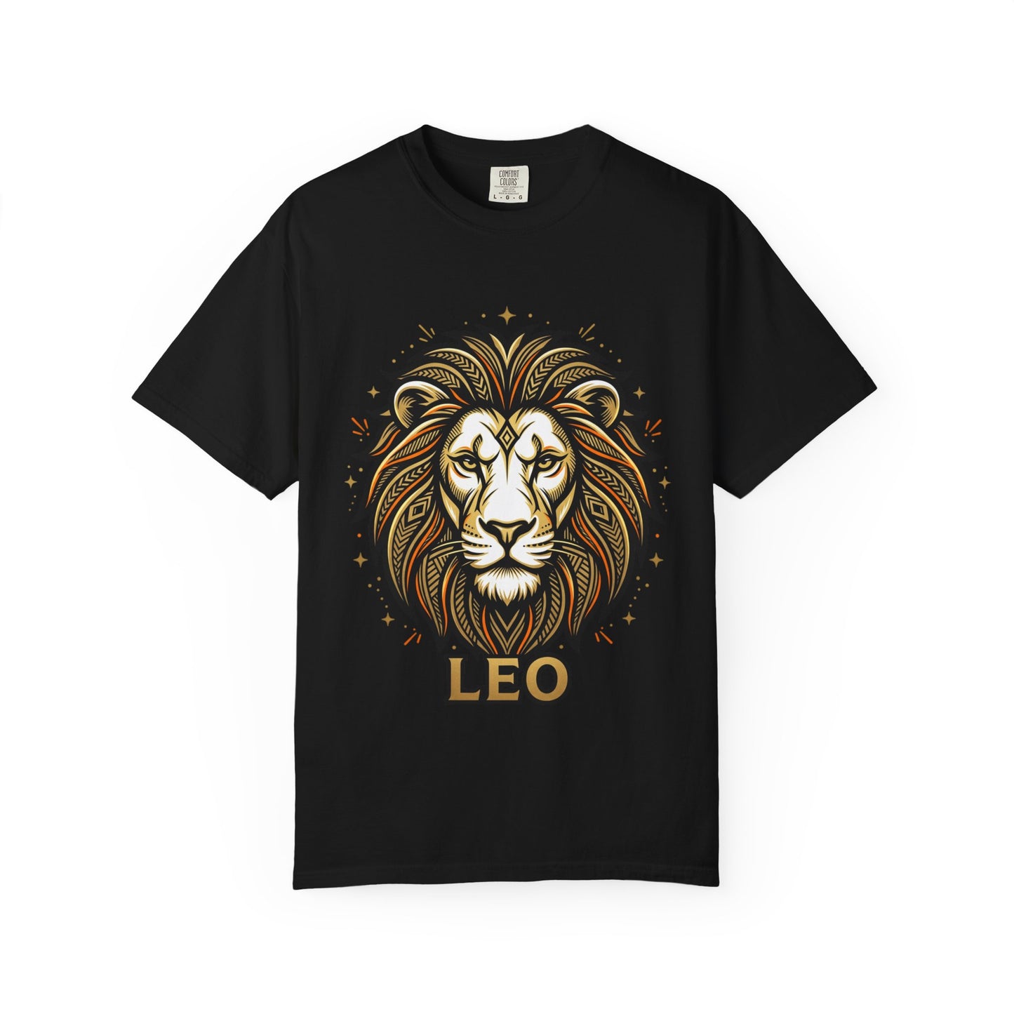 Leo Zodiac Lion T-Shirt — Bold Astrology Graphic Tee