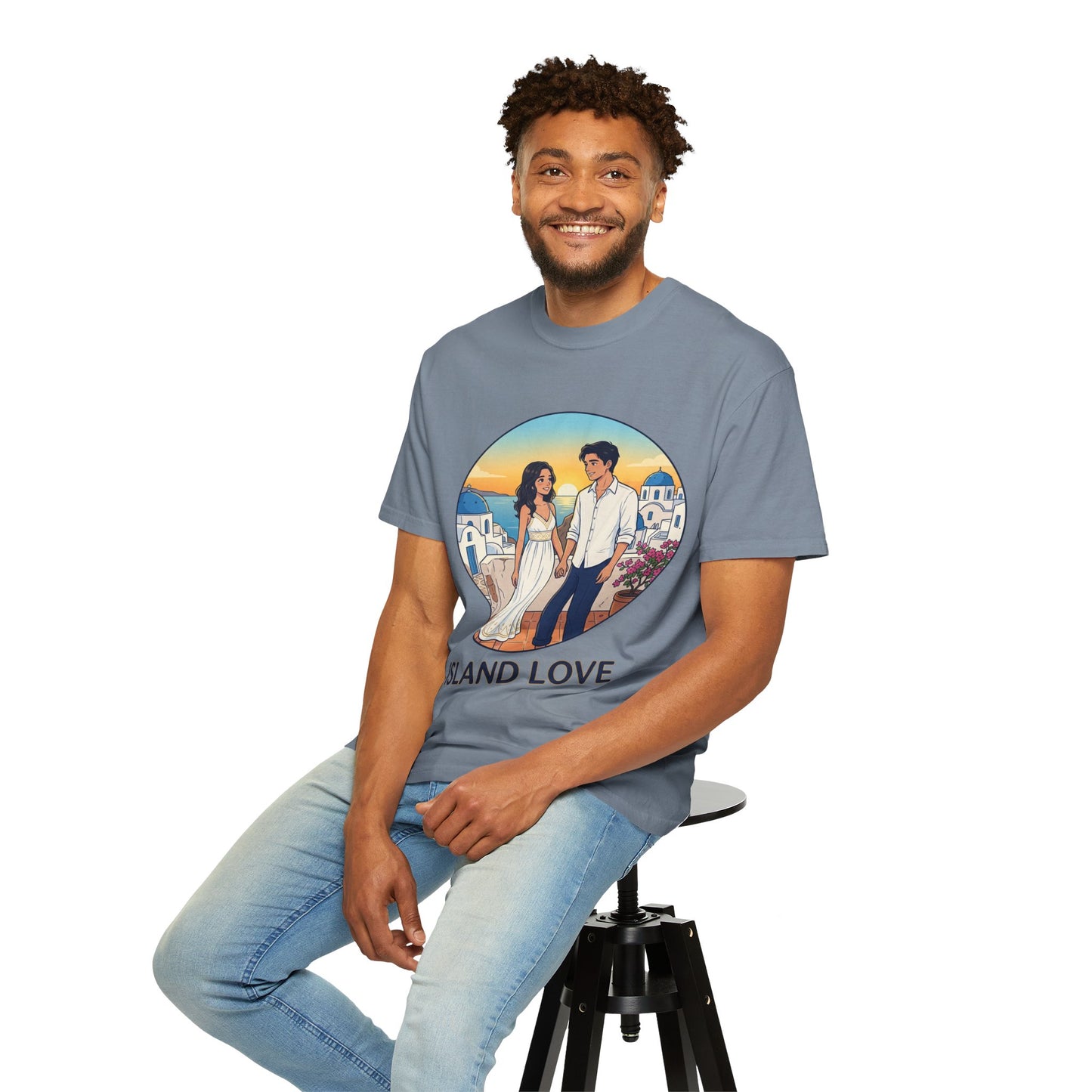 Island Love T-Shirt — Romantic Couples Vacation Tee