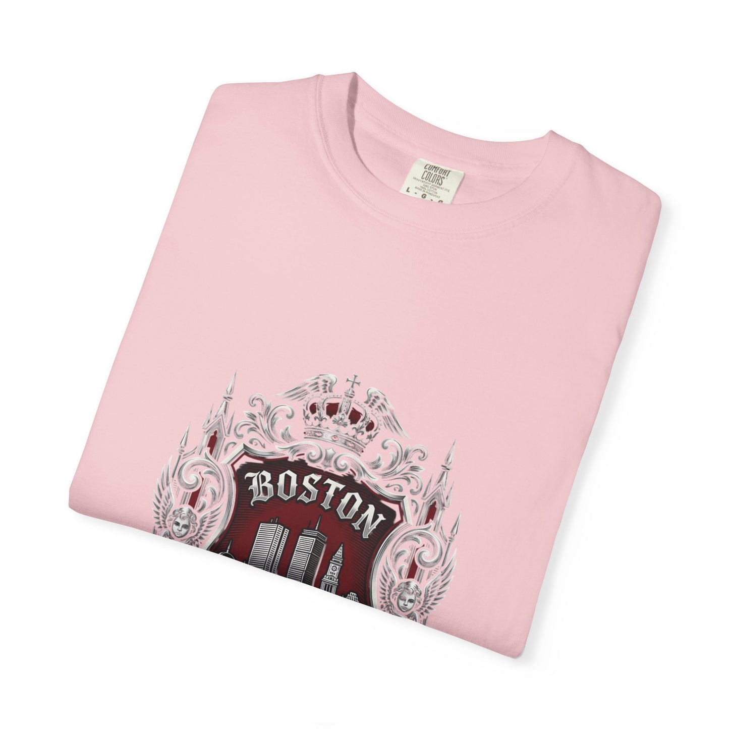 Boston Energy Vintage Crest T-Shirt — Retro City Skyline Tee
