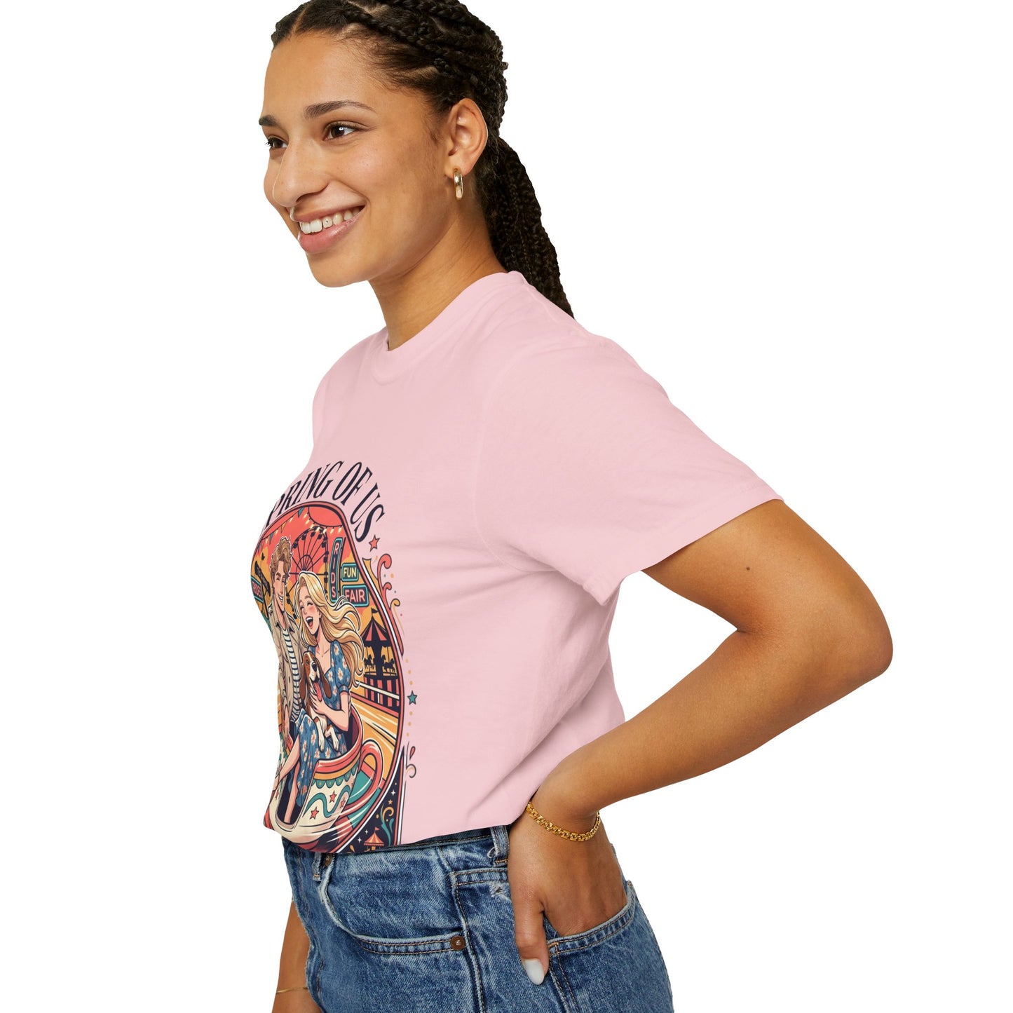 Spring of Us T-Shirt — Retro Carnival Couple Tee (Spring Festival Concert)