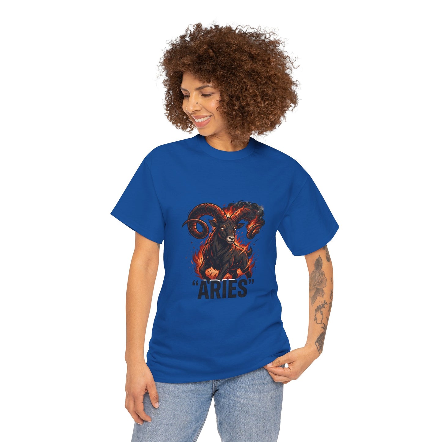 Aries Flame Ram T‑Shirt