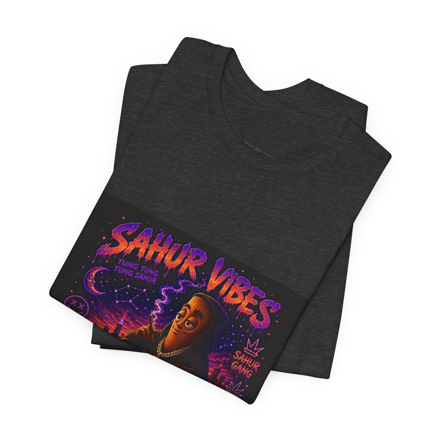 Tung Tung Tung Sahur SOLO Night Smoke DOLO Tee — Urban Chill Cartoon Design