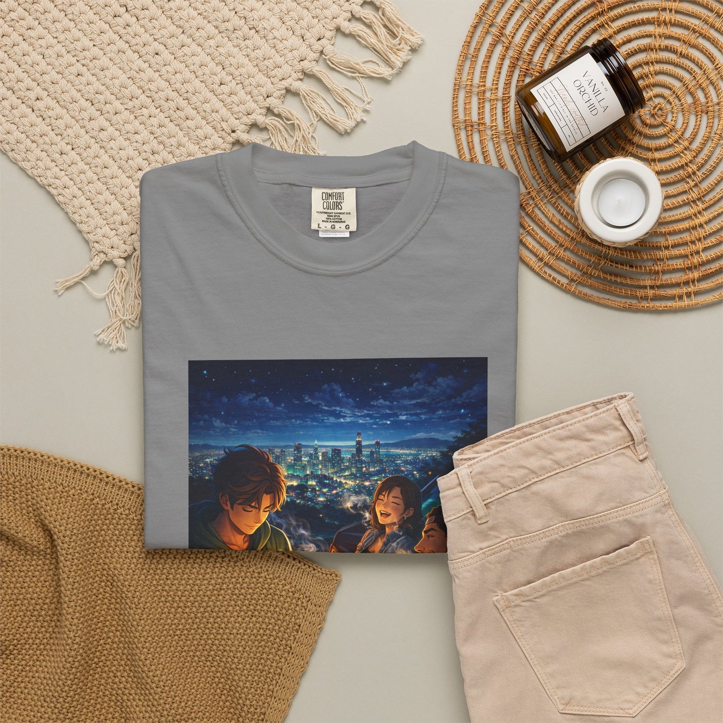 ROAD TRIP SMOKE SESSION-Unisex Garment-Dyed T-shirt